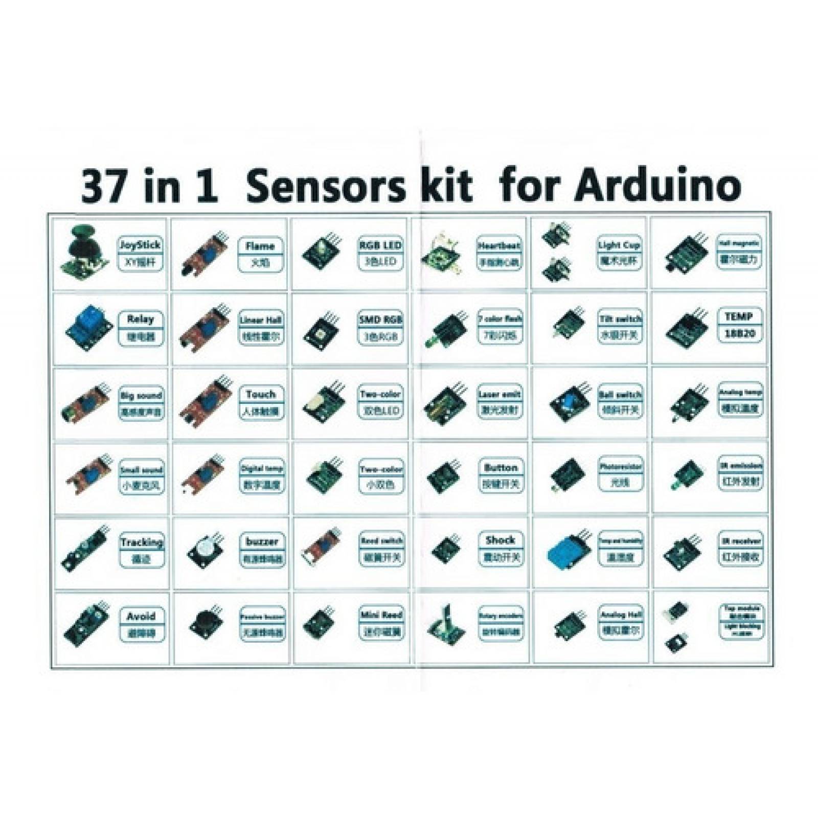 Kit Arduino 37 En 1