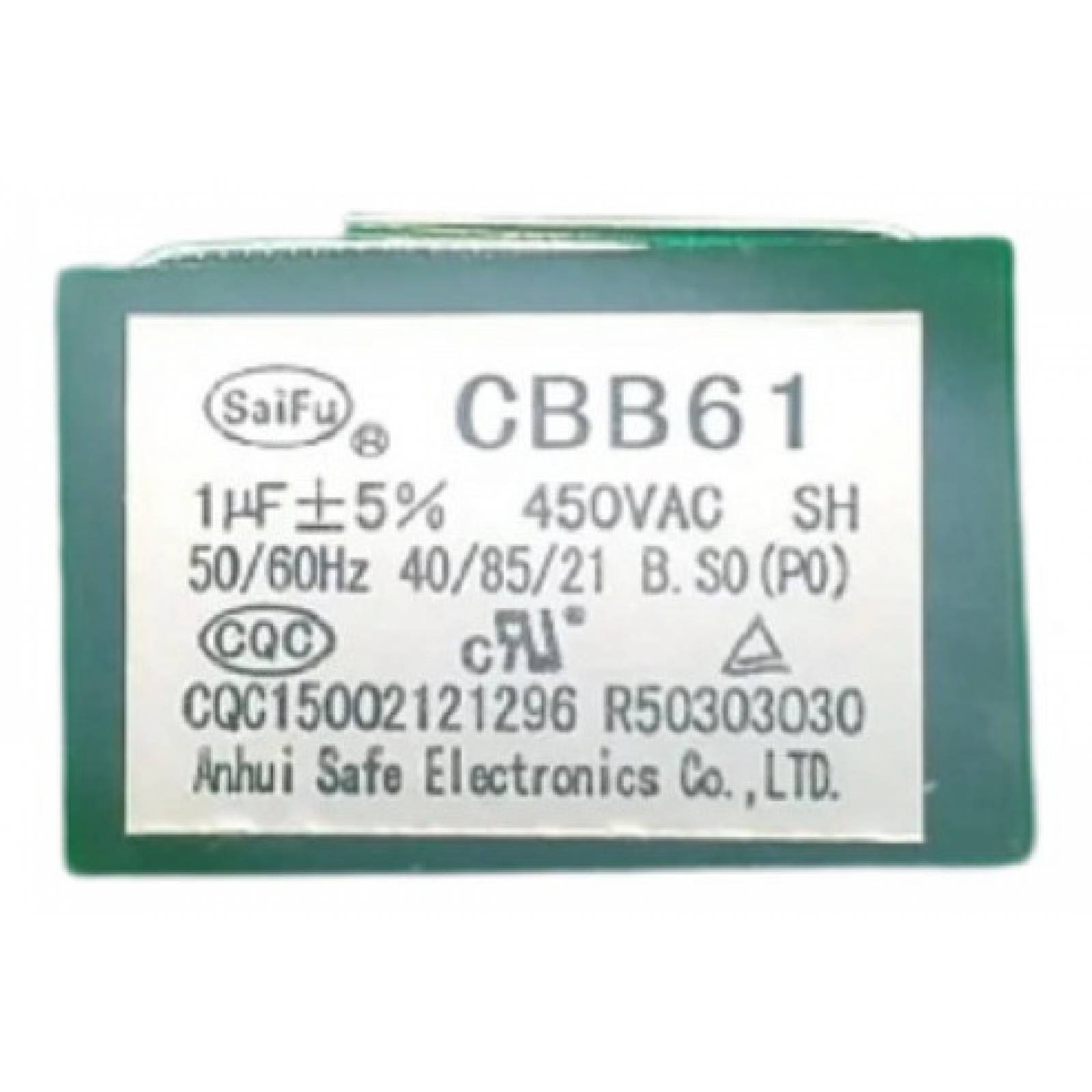 Capacitor Para Minisplit 1mf A 450v
