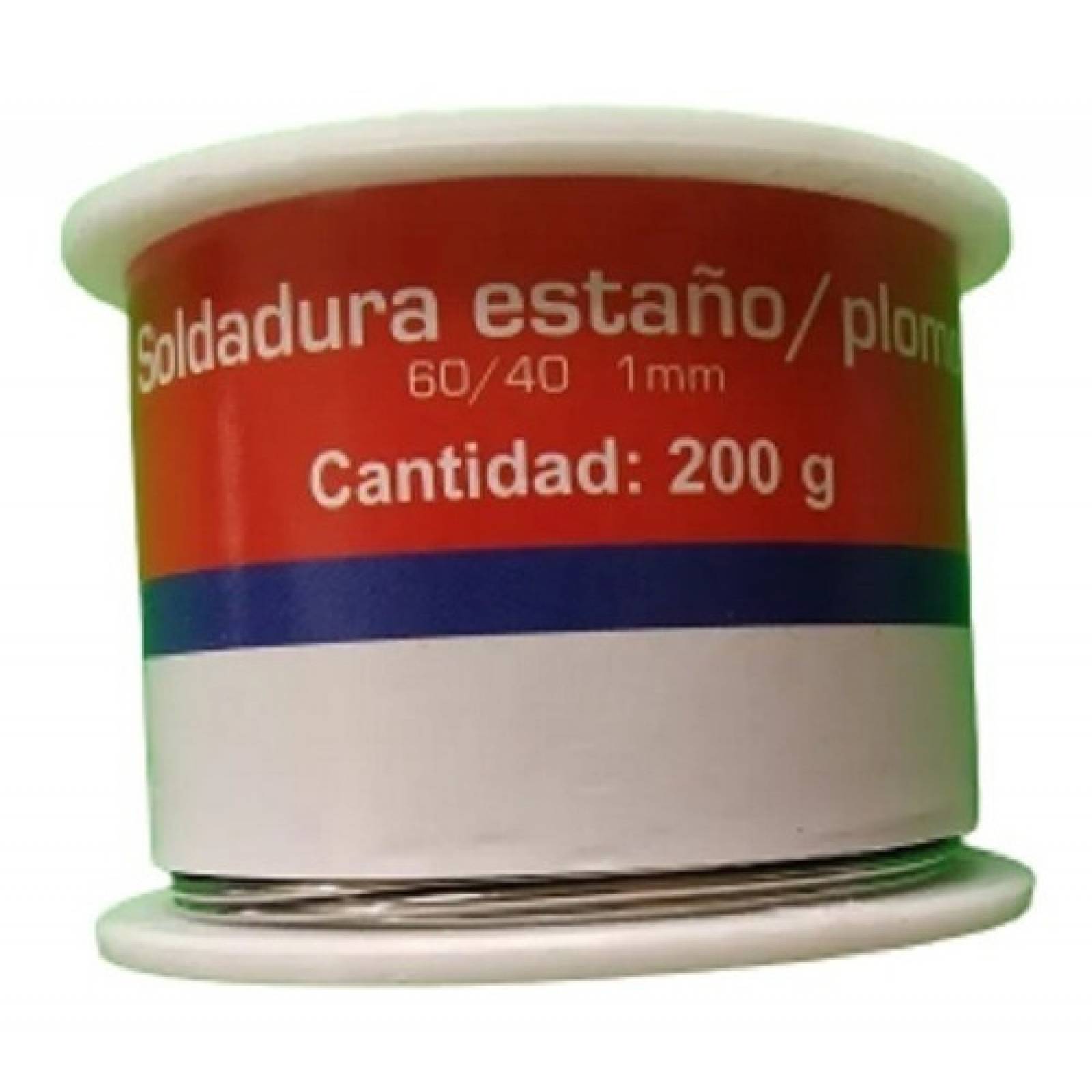Rollo De Soldadura 200g  Estaño/plomo 1mm Envío Gratis