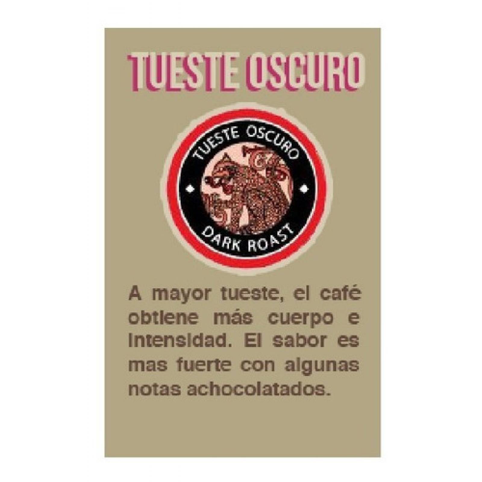 Café Maya Vinic Chiapas 100% Orgánico Grano/molido, 500 Gr.