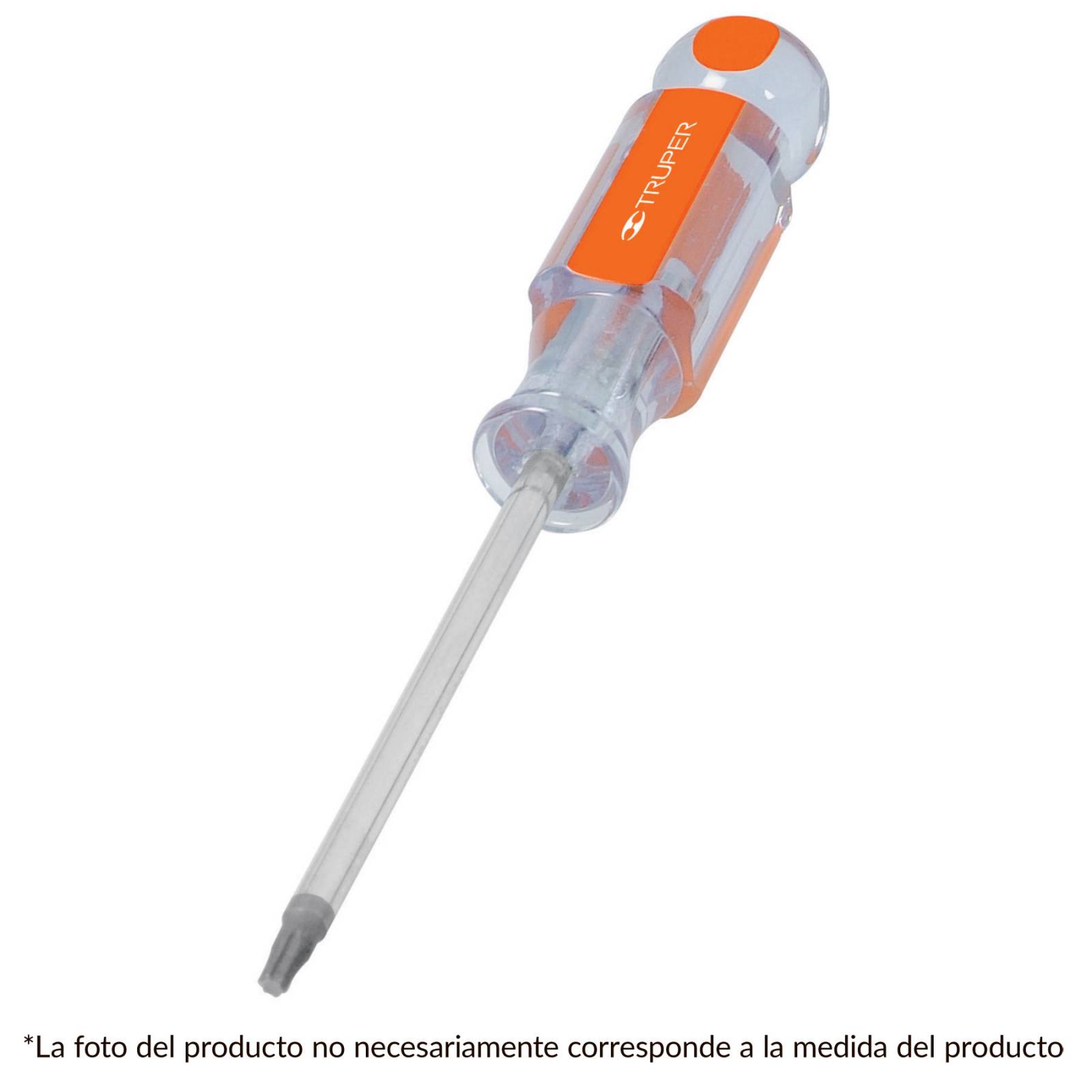 15101 Truper Desarmador Punta Torx T10 Mango De Acetato