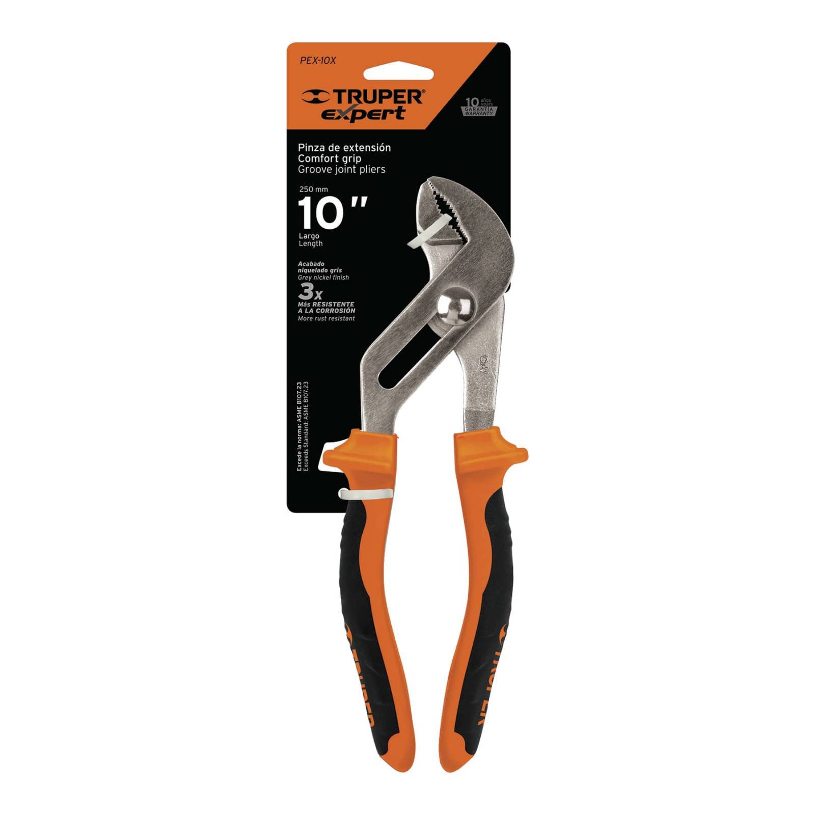 13068 TRUPER PINZAS EXTENSION 10 Pulg MANGO COMFORT GRIP