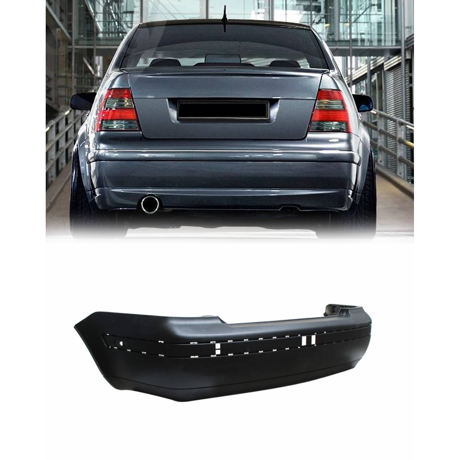 Defensa Jetta A4 1999 2000 2001 2002 2003 2004 Trasera