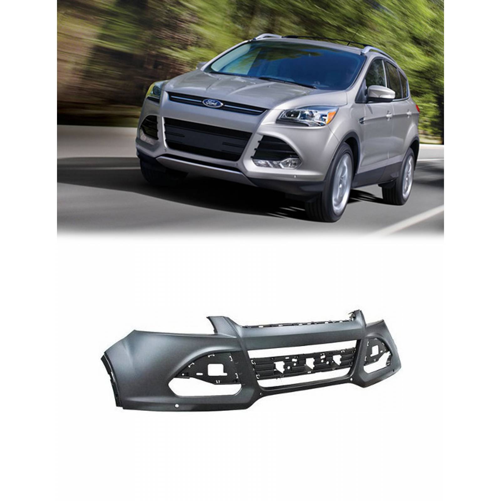 Defensa Ford Escape 2013 2014 2015 2016 Delantera