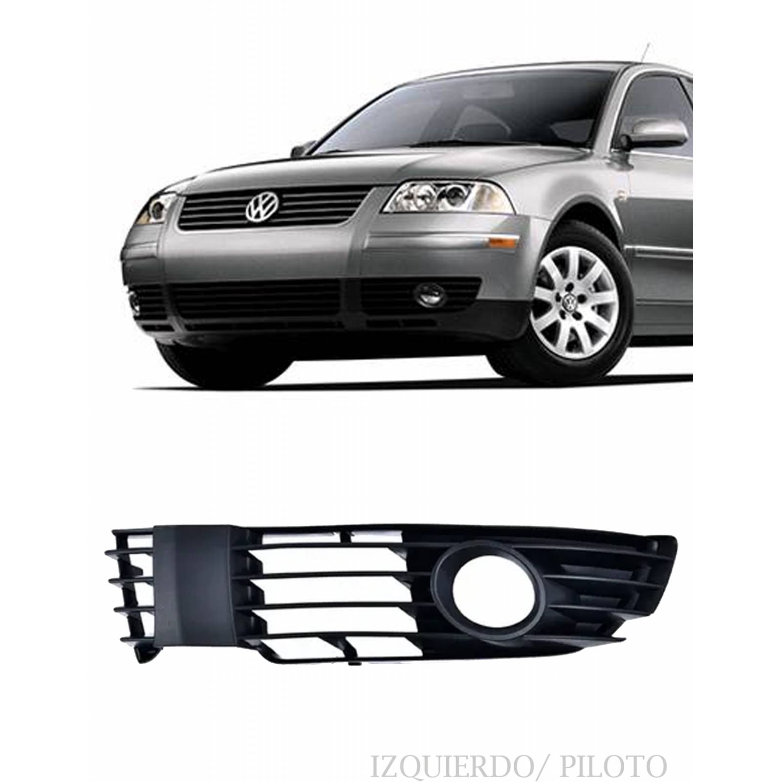 Rejilla Faro De Niebla Passat 2002 2003 2004 2005 Izquierda