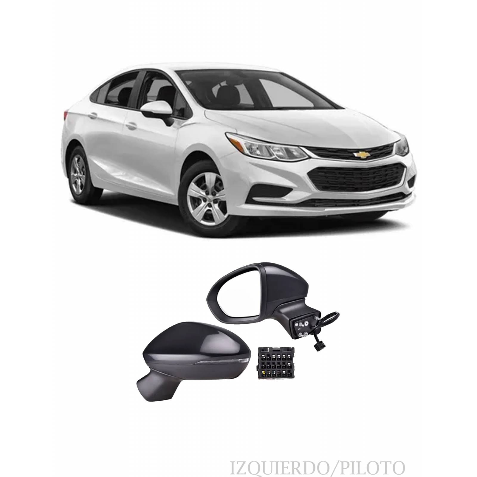 Espejo Cruze 2017 2018 2019 2020  izquierdo