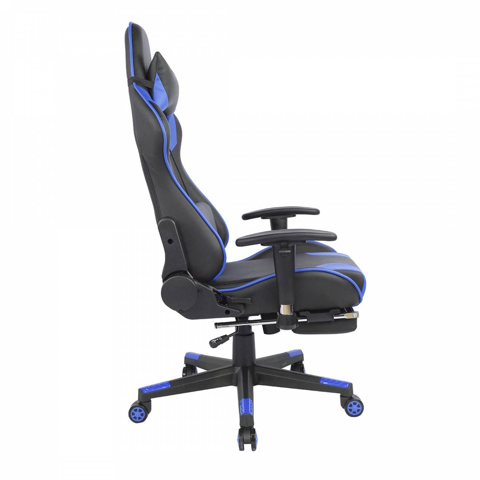 Top Living Silla Gamer Rosa Reclinable con Descansapies - Top Living