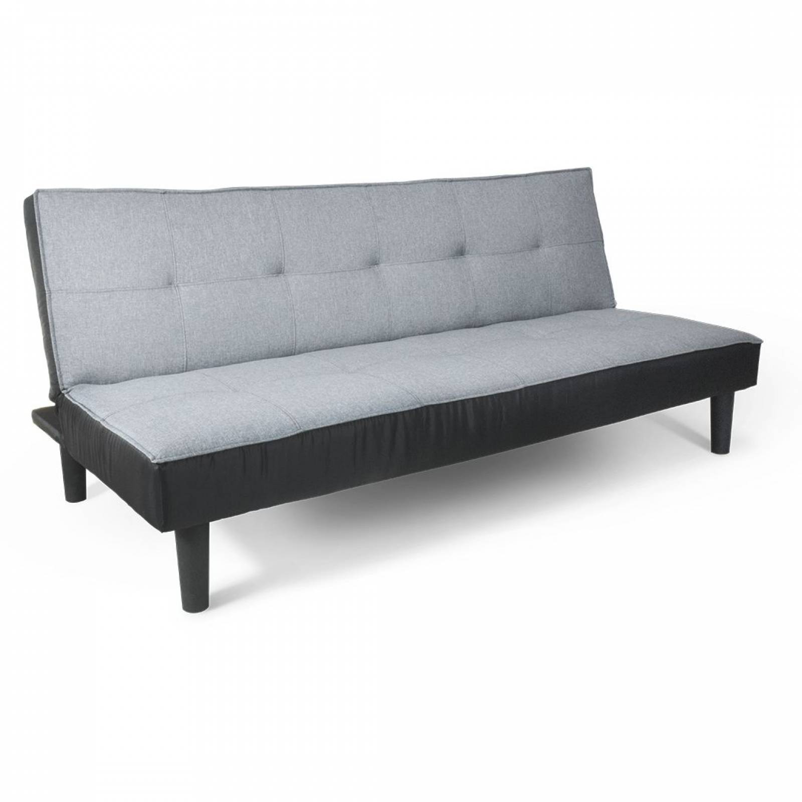 TOP LIVING SOFA CAMA INDIVIDUAL ABATIBLE DE 3 POSICIONES COLOR GRIS