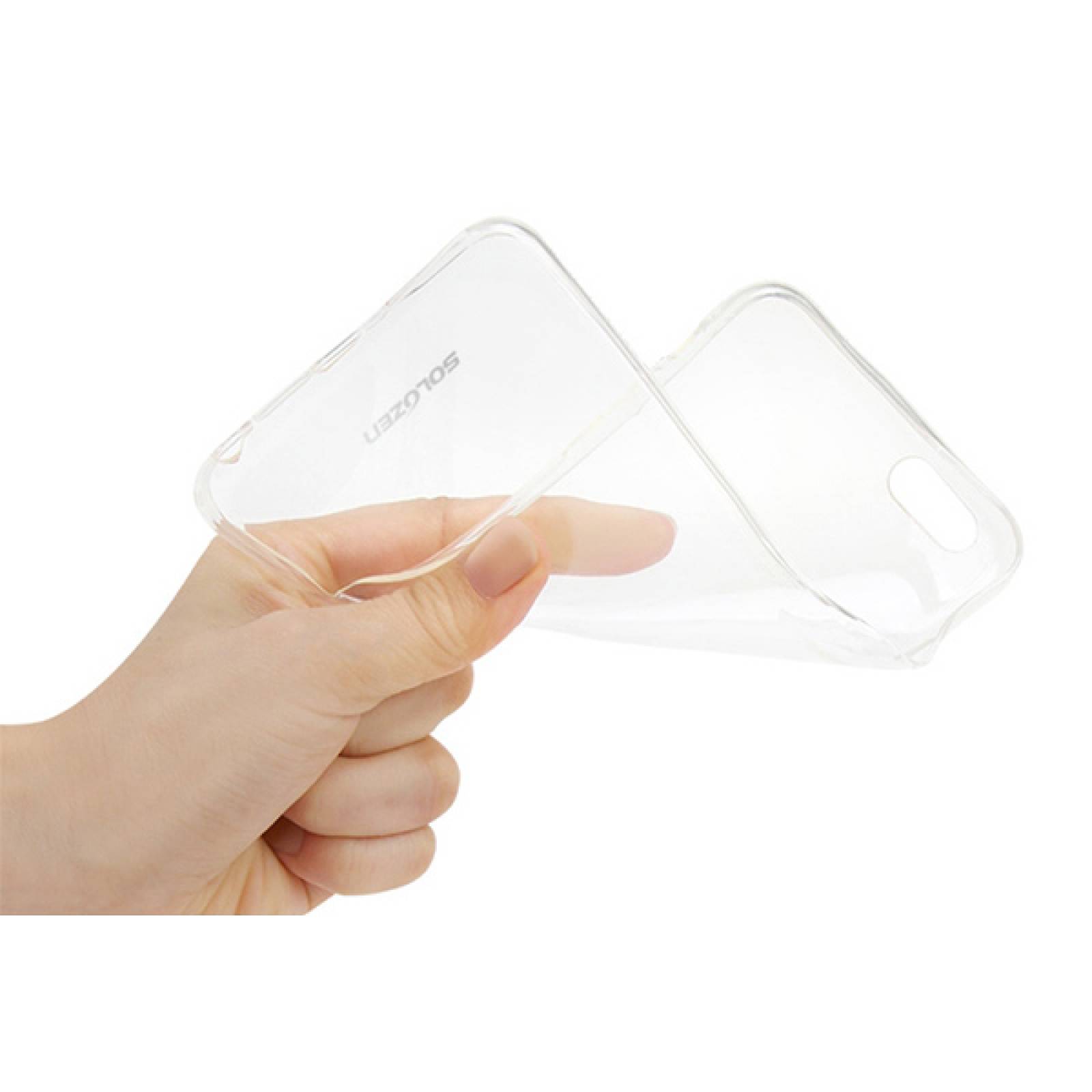 Funda de silicon Hit jelly para Lg X screen Transparente