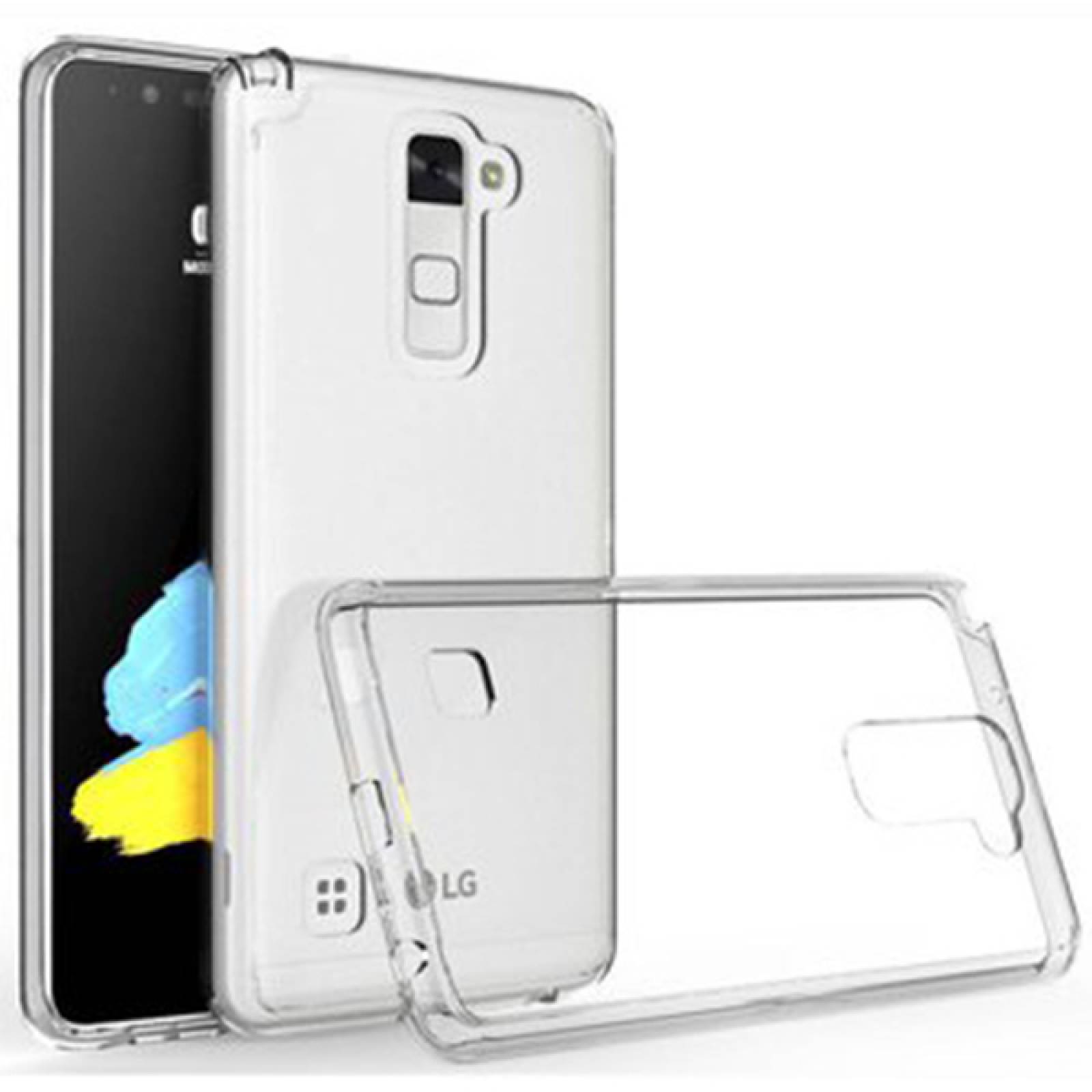 Funda de silicon Hit jelly para Lg G stylus 2 Transparente