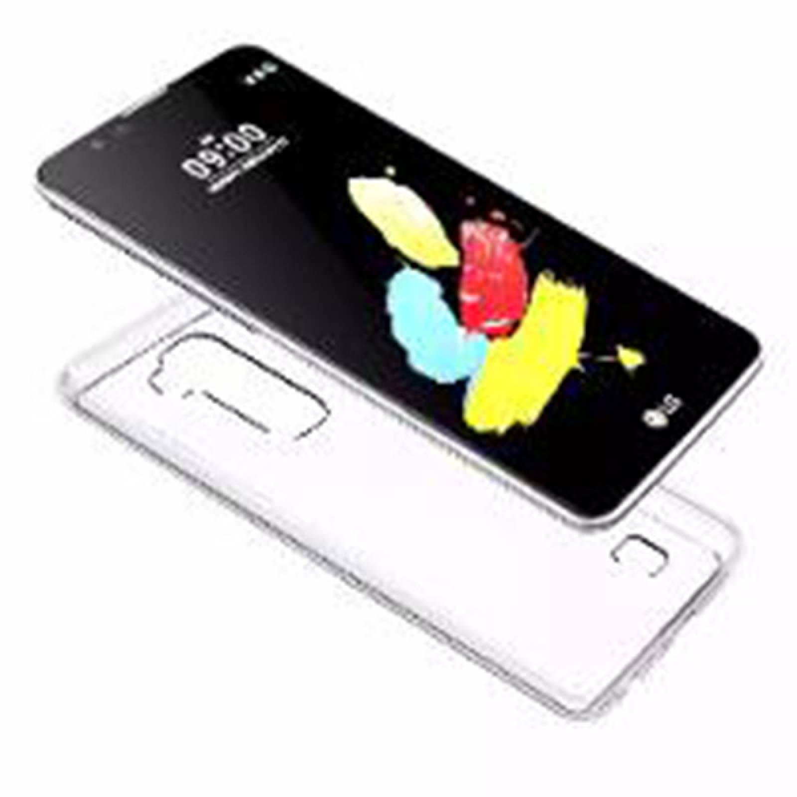 Funda de silicon Hit jelly para Lg G stylus 2 Transparente