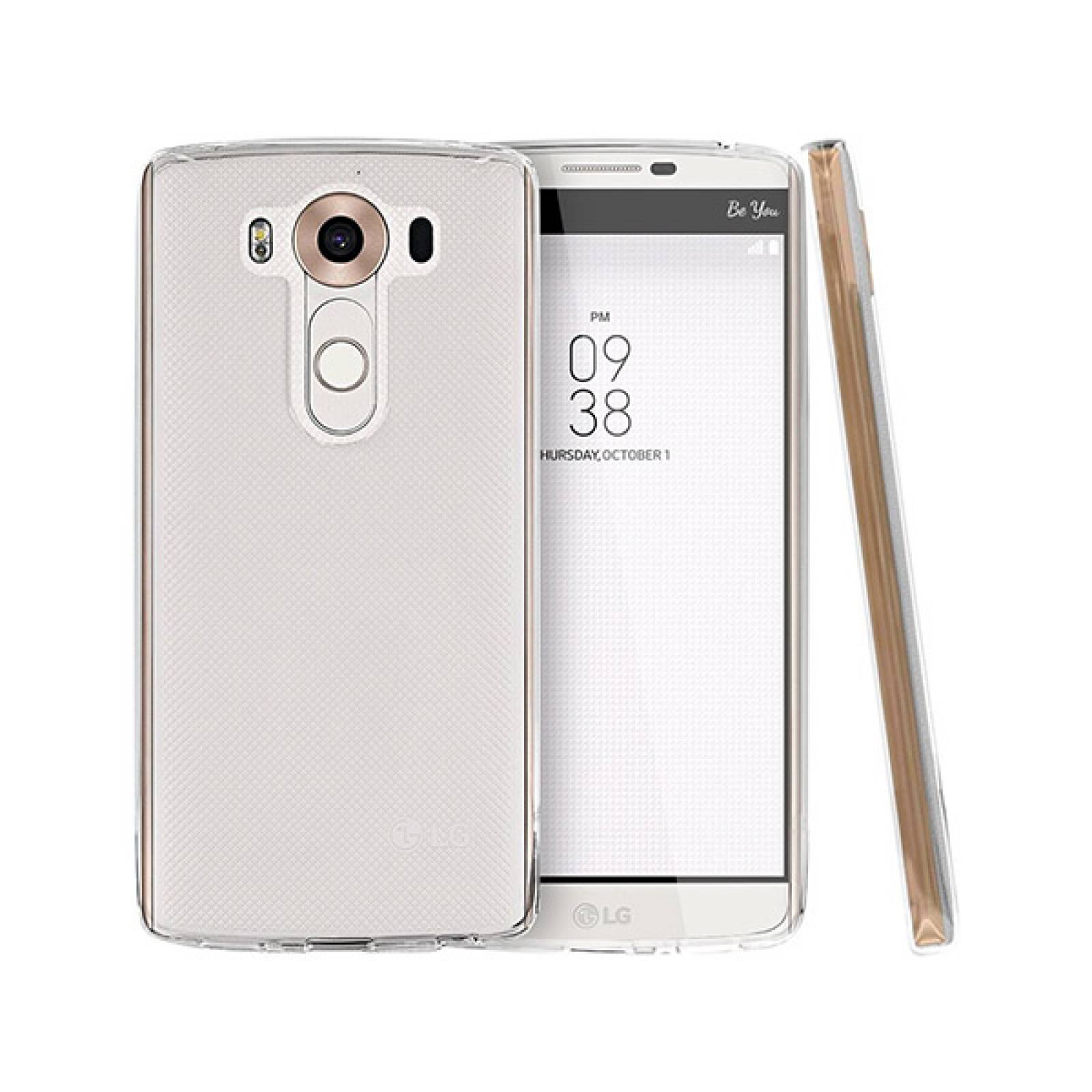 Funda de silicon Hit jelly para Lg V10 Transparente