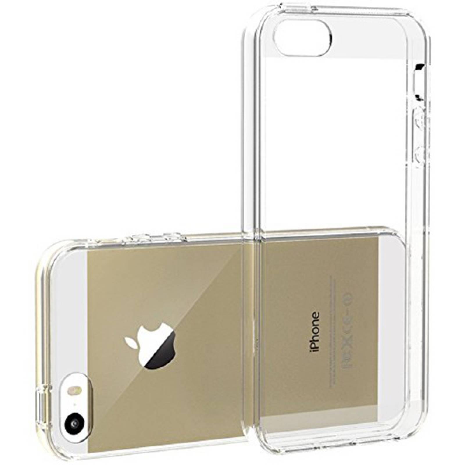 Funda de silicon Hit jelly para iPhone 5 Transparente