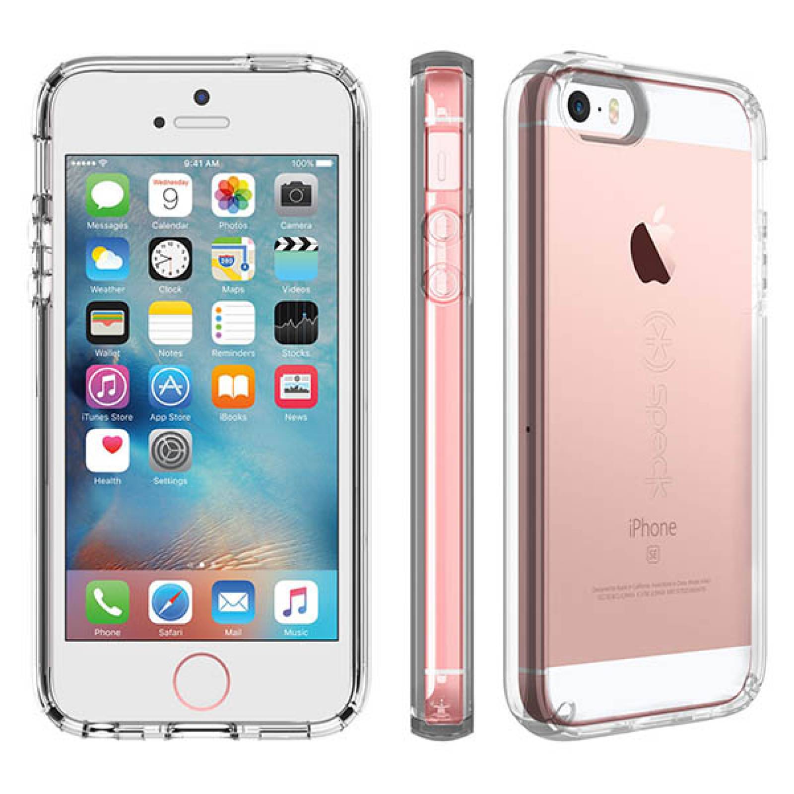 Funda de silicon Hit jelly para iPhone 5 Transparente
