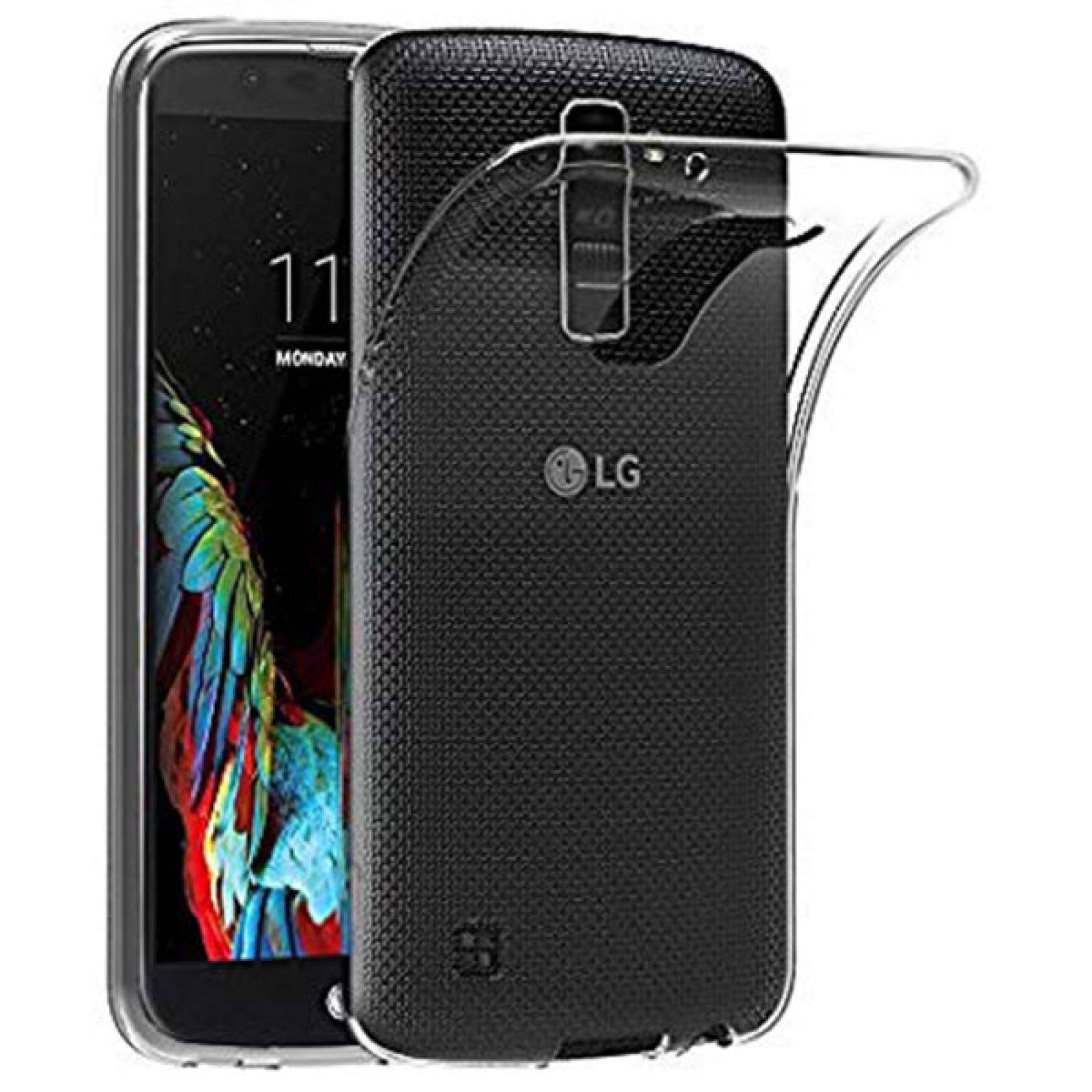 Funda de silicon Hit jelly para Lg K10 | Q10 Transparente