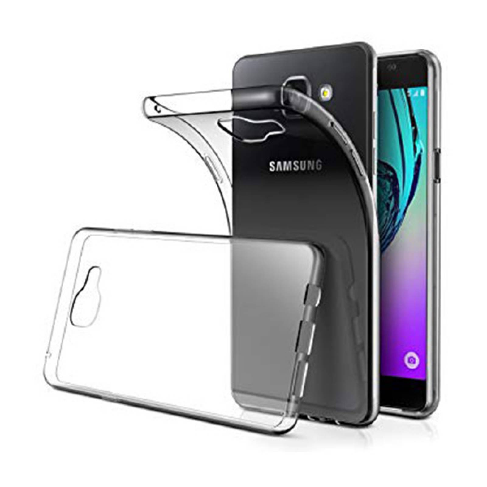 Funda de silicon Hit jelly para Samsung Galaxy A3 2016 Transparente