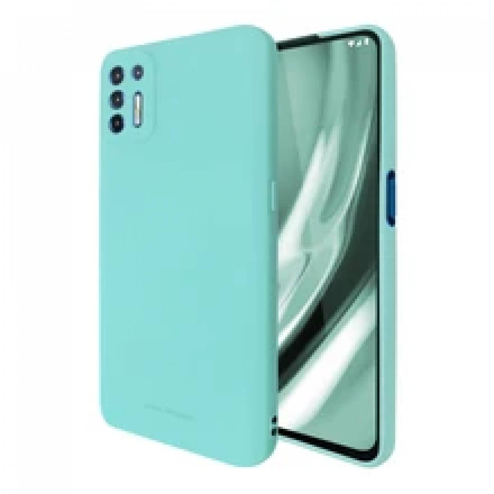 Funda Molan Cano Case De Silicon Suave Para Motorola Moto G9 Plus Verde Menta