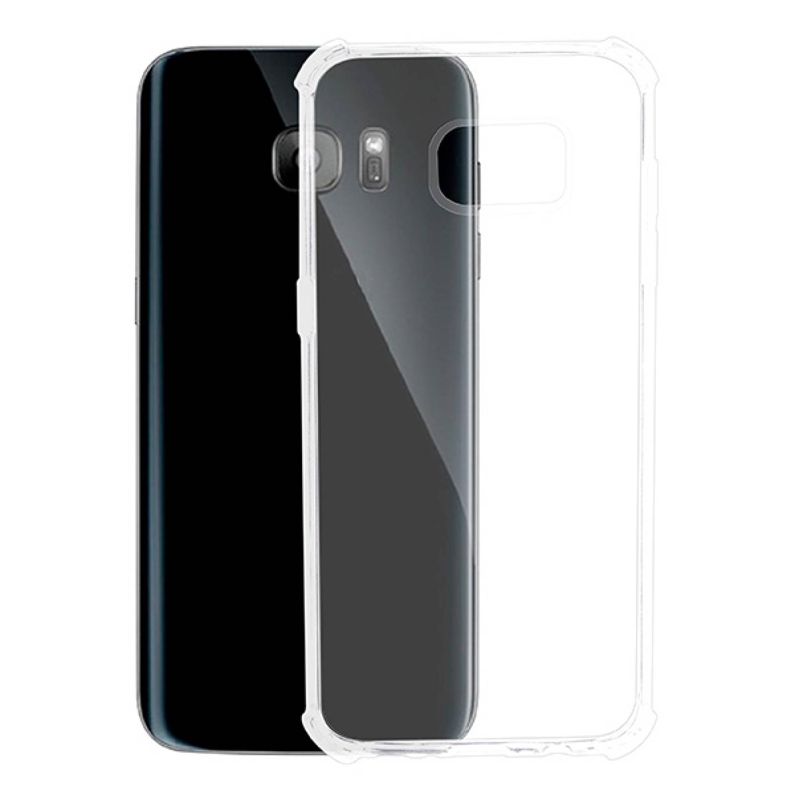 Funda de silicon Air cushion para Samsung Galaxy S7 edge Transparente
