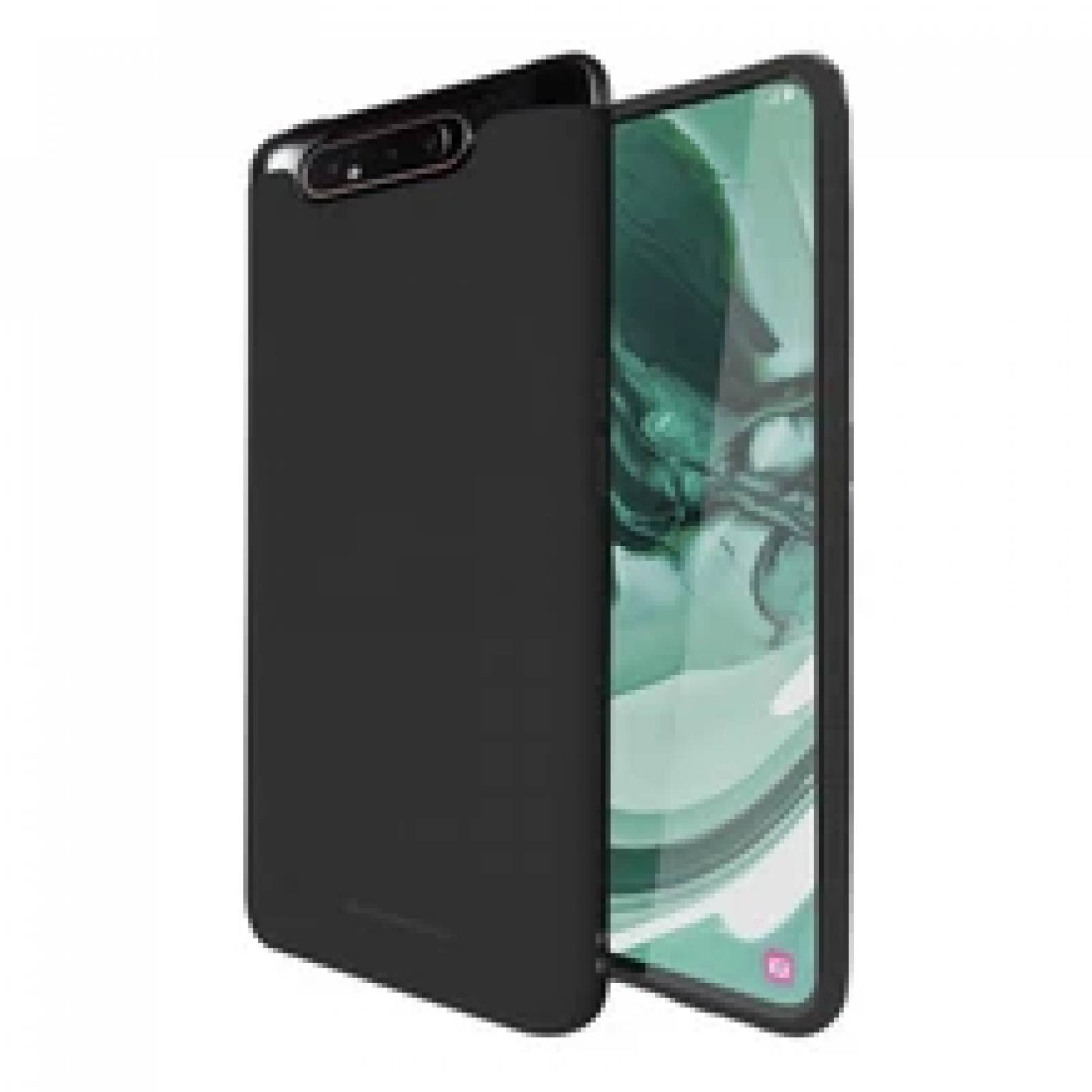 Funda Molan Cano Case De Silicon Suave Para Samsung Galaxy A80 | A90 Negro