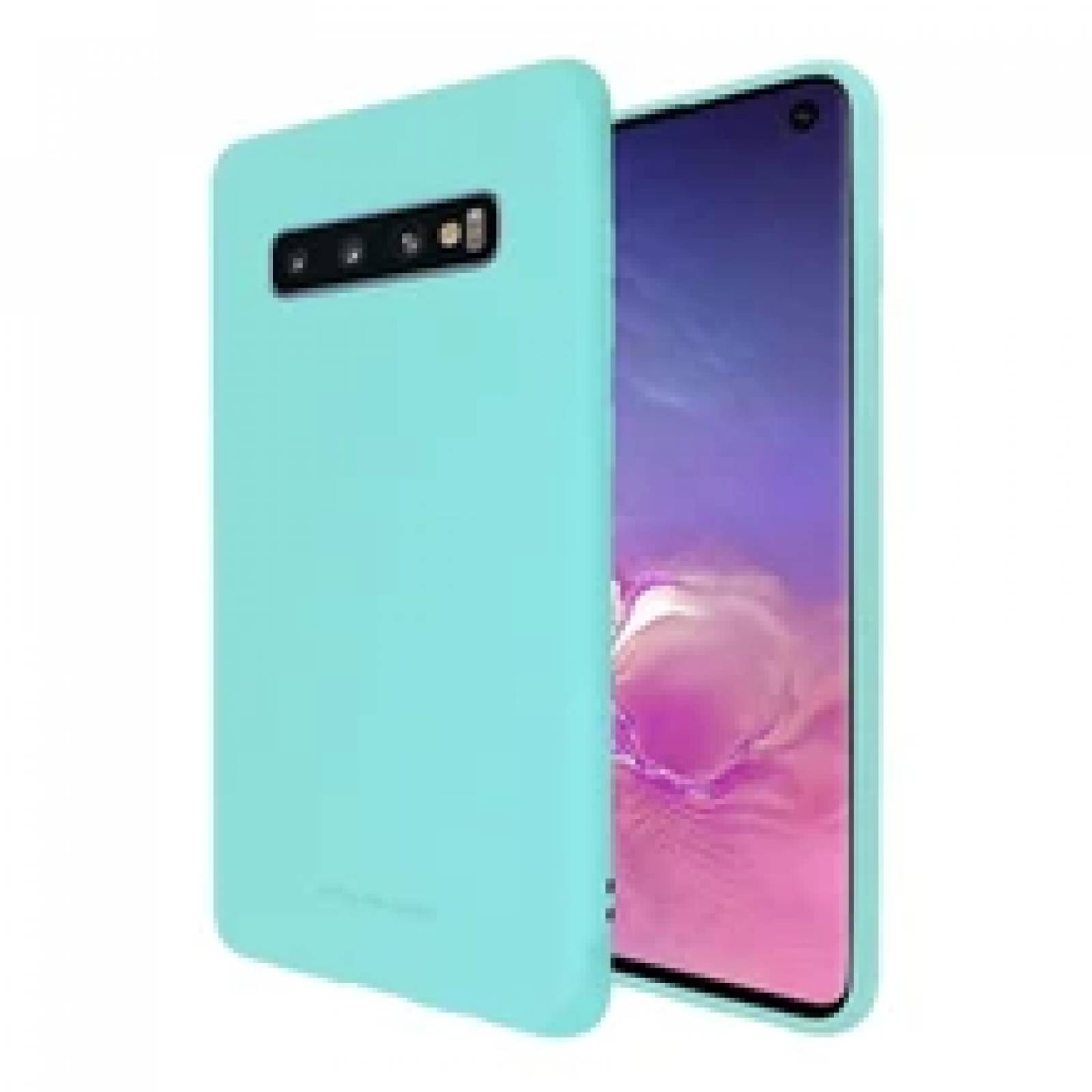 Funda Molan Cano Color Verde Menta Para Xiomi Redmi 9 Silicon Suave