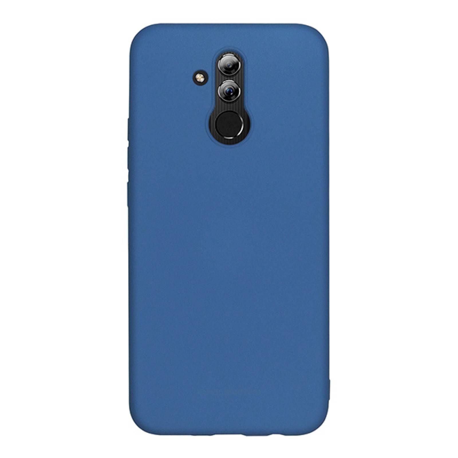 Funda Molan Cano Para Huawei Mate 20 Lite Silicon Suave Color Azul