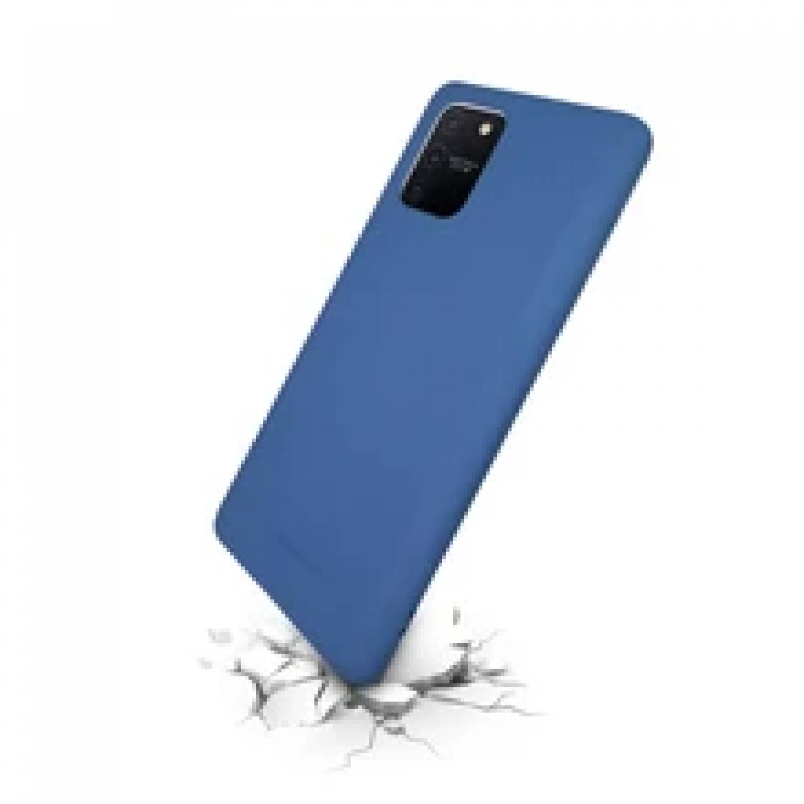 Funda Molan Cano Case De Silicon Suave Para Lg K50s Azul