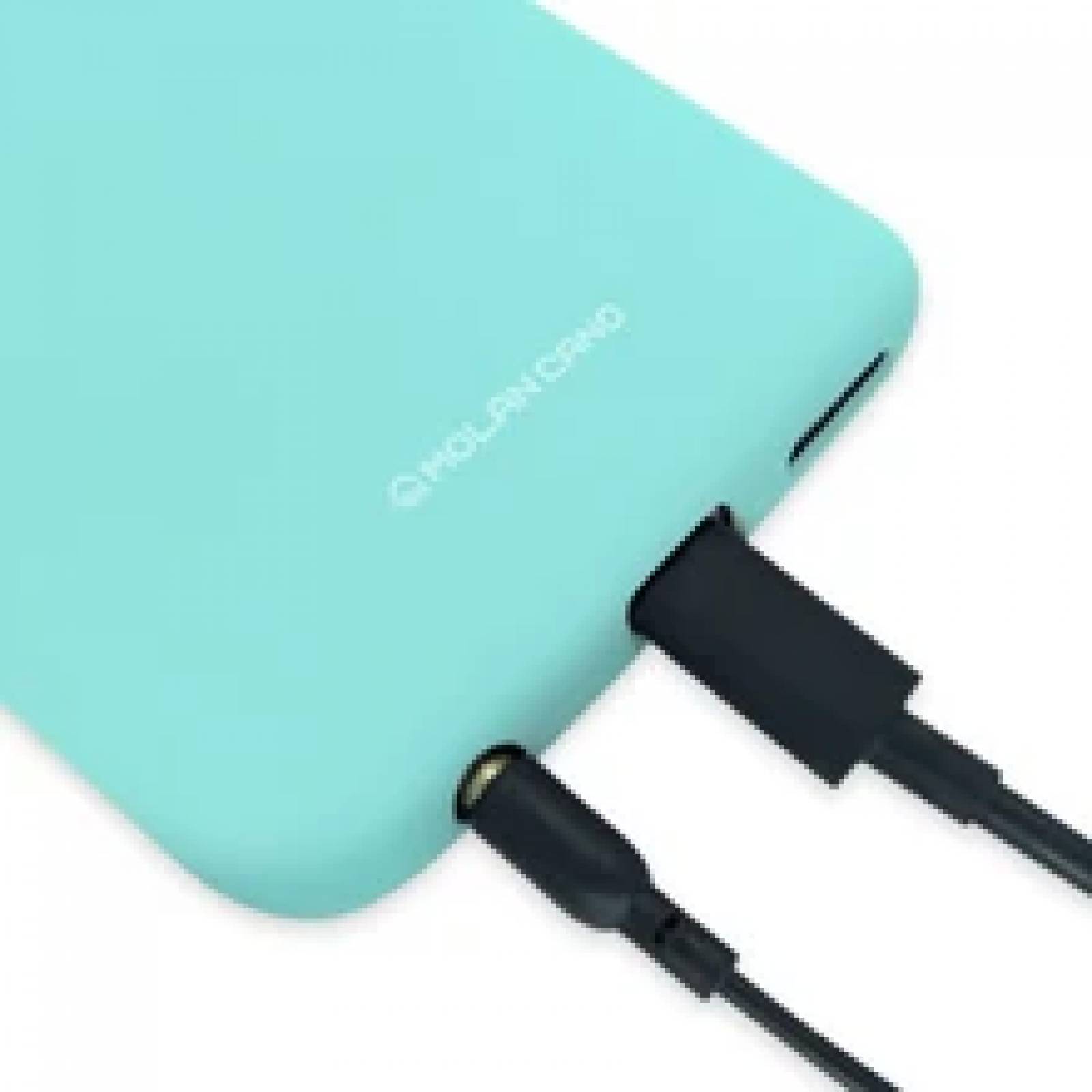 Funda Molan Cano Case De Silicon Suave Para Iphone 7 | 8 Plus Sin Orificio Menta