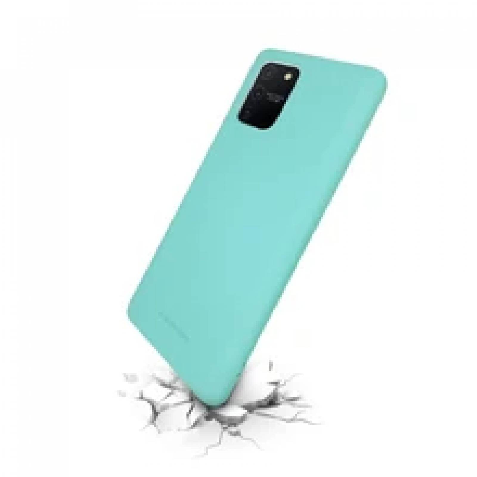 Funda Molan Cano Case De Silicon Suave Para Iphone 7 | 8 Plus Sin Orificio Menta