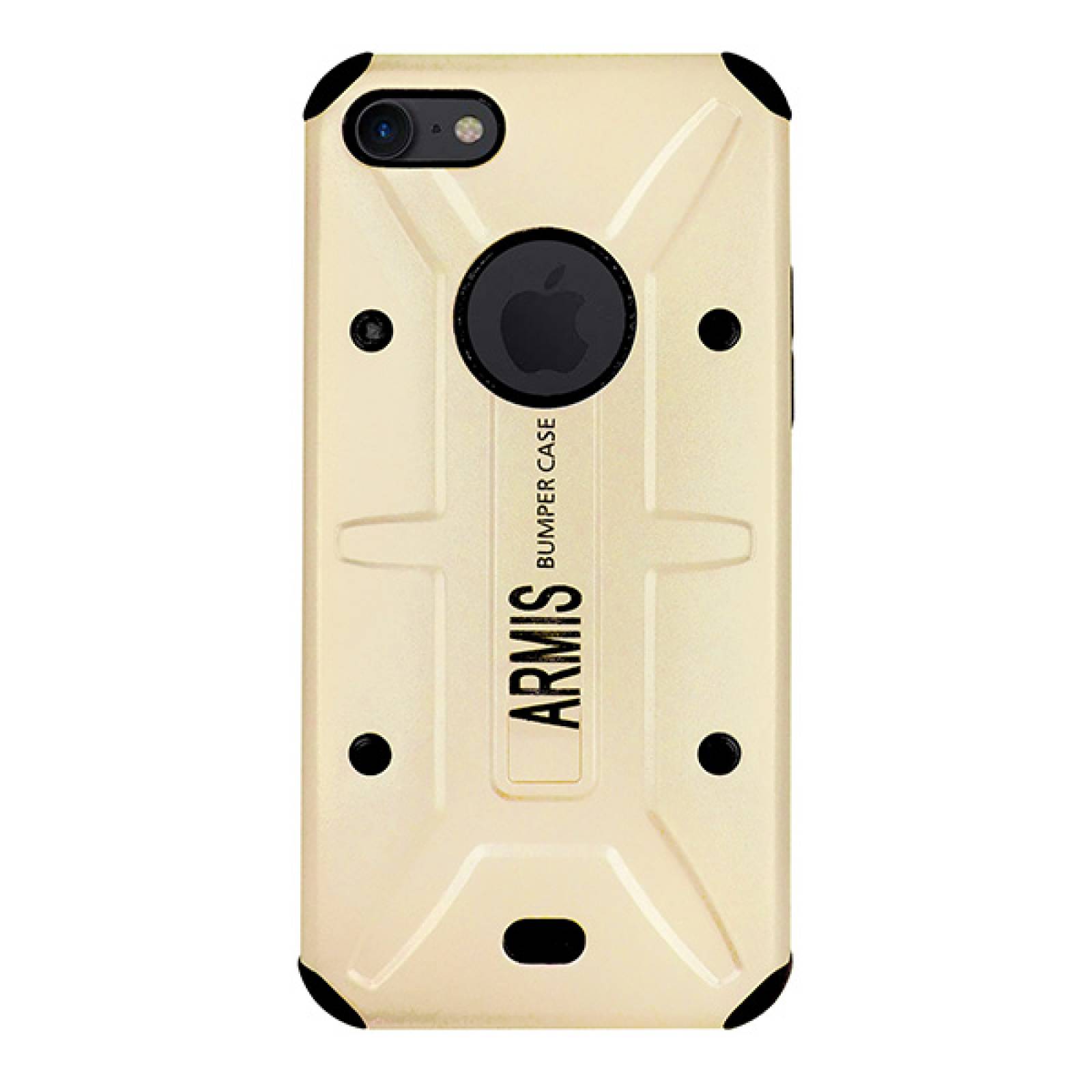 Funda Atti Armis Doble Capa Para Iphone 7 Dorado