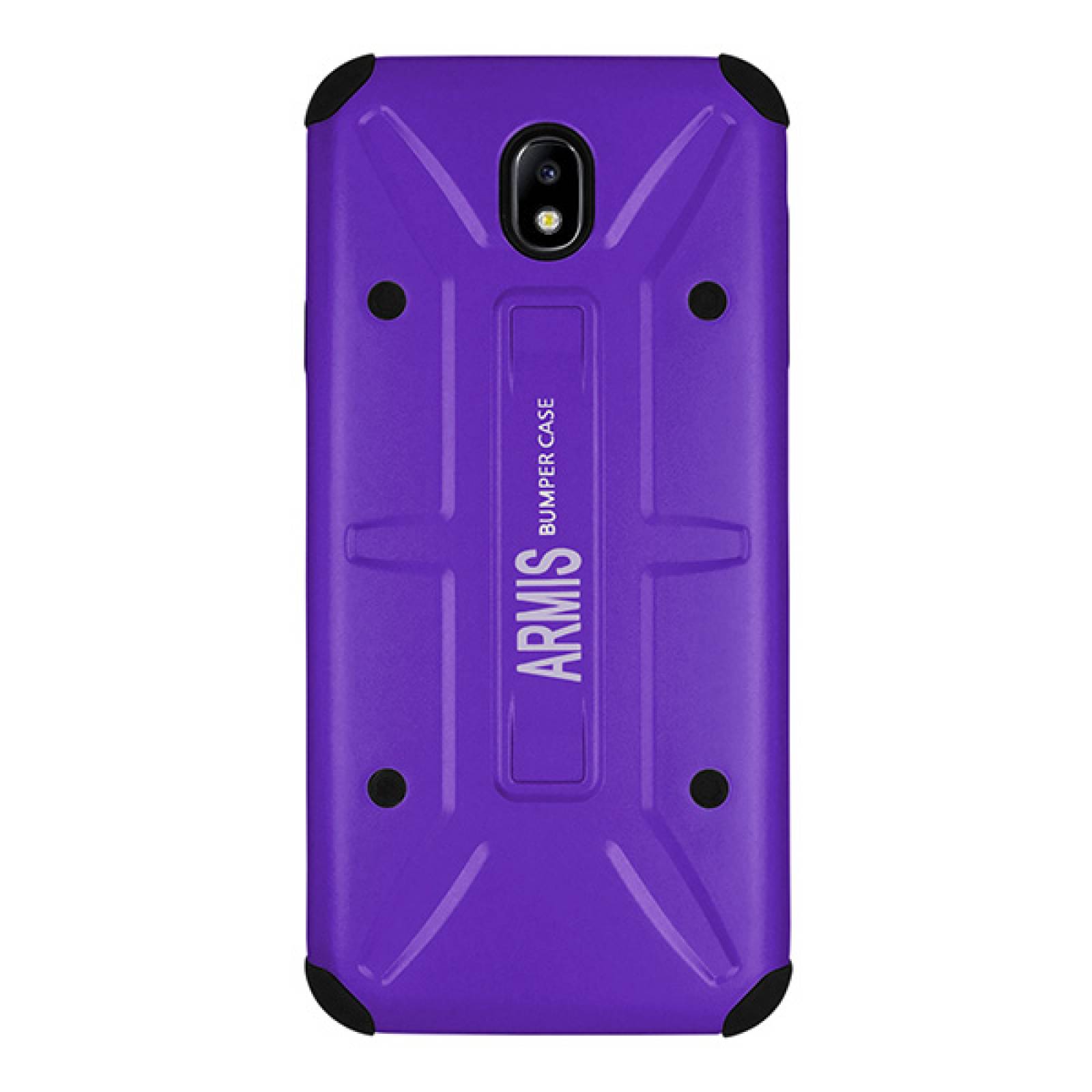 Funda Atti Armis Doble Capa Para Samsung J7 Pro Morado