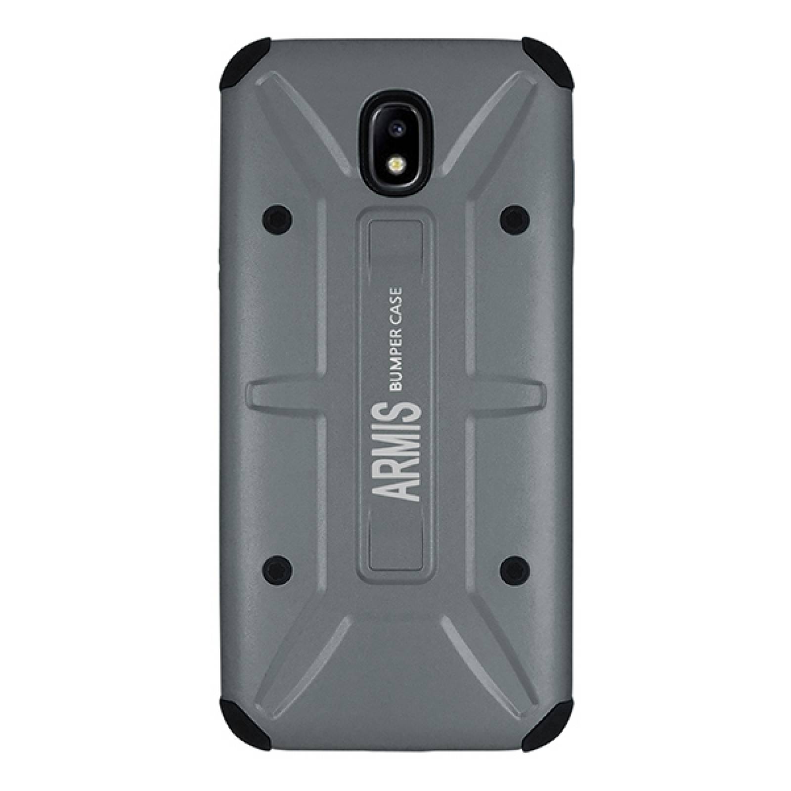 Funda Atti Armis Doble Capa Para Samsung J5 Pro Gris