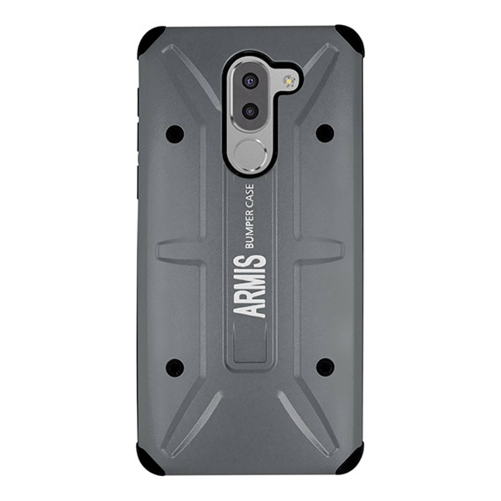 Funda Atti Armis Doble Capa Para Huawei Mate 9 Lite Plata