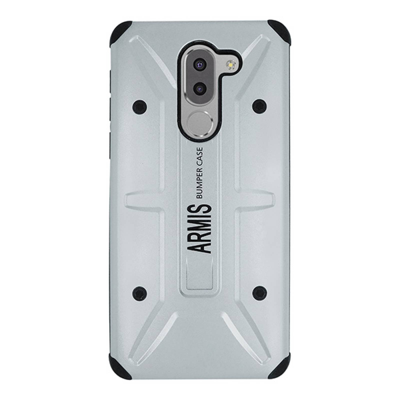 Funda Atti Armis Doble Capa Para Huawei Mate 9 Lite Gris