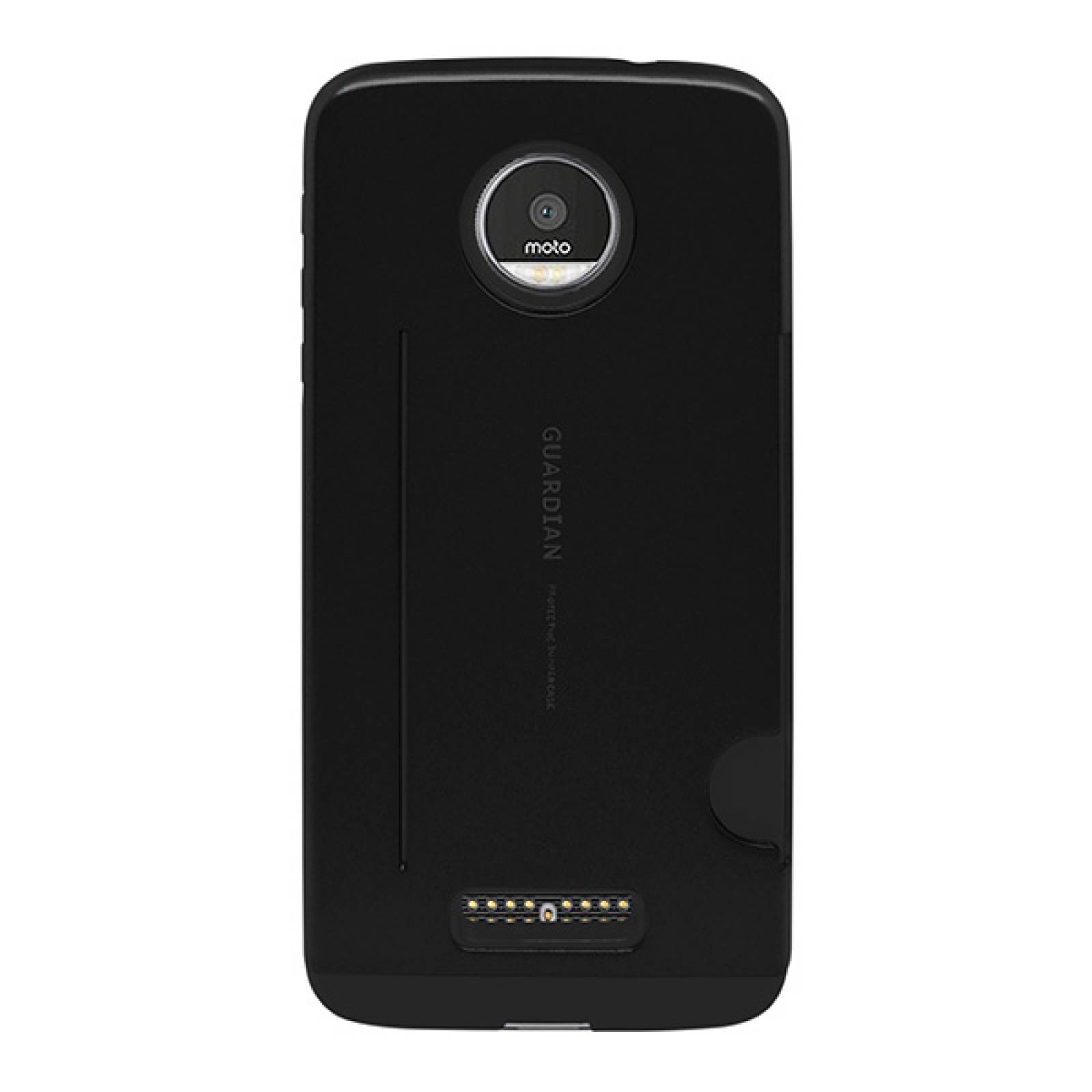 Funda tarjetero Guardian para Motorola Moto Z Negro