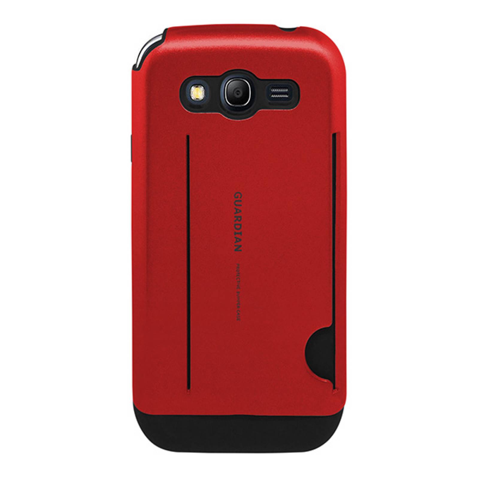 Funda tarjetero Guardian para Samsung Galaxy Grand neo Rojo