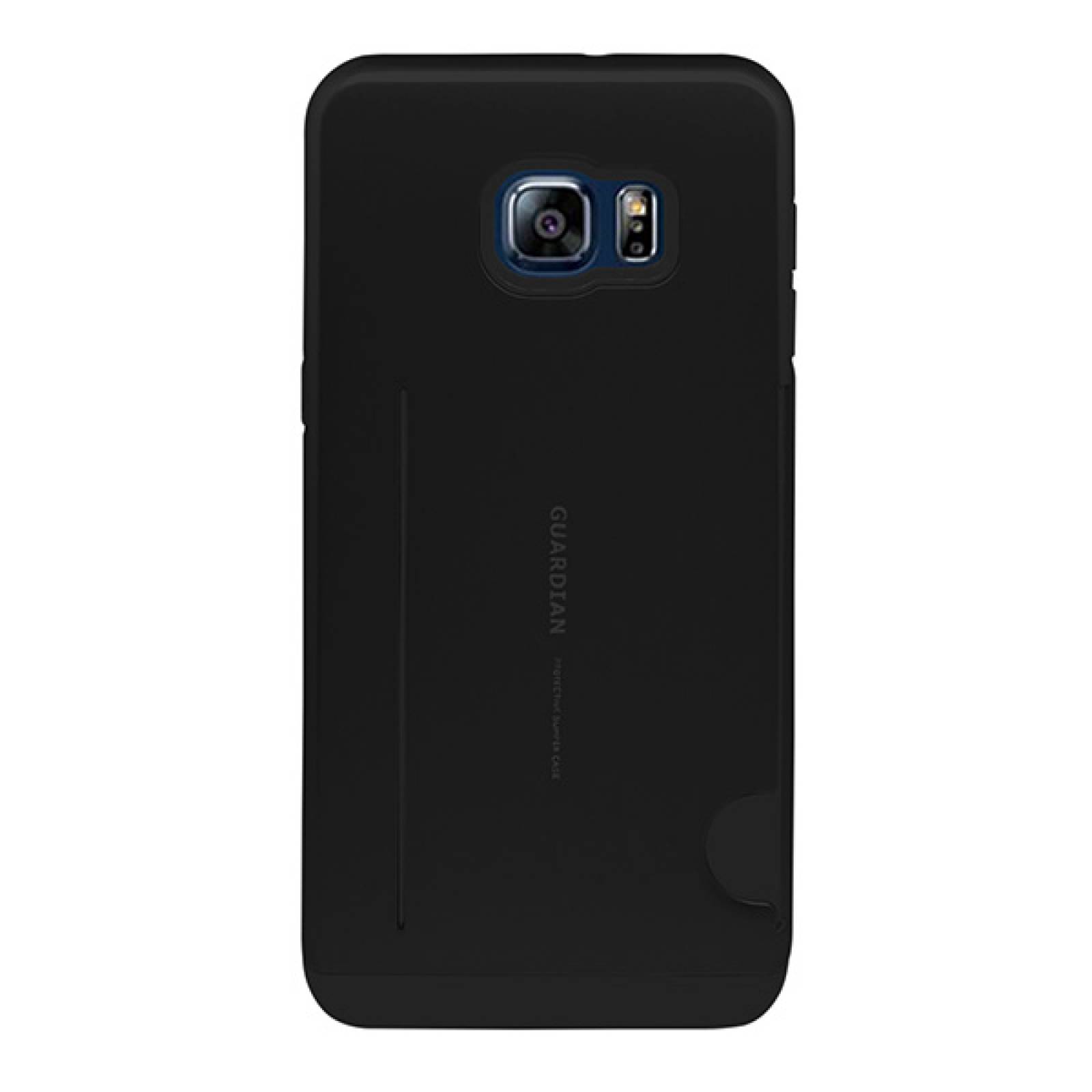 Funda tarjetero Guardian para Samsung Galaxy S6 edge plus Negro