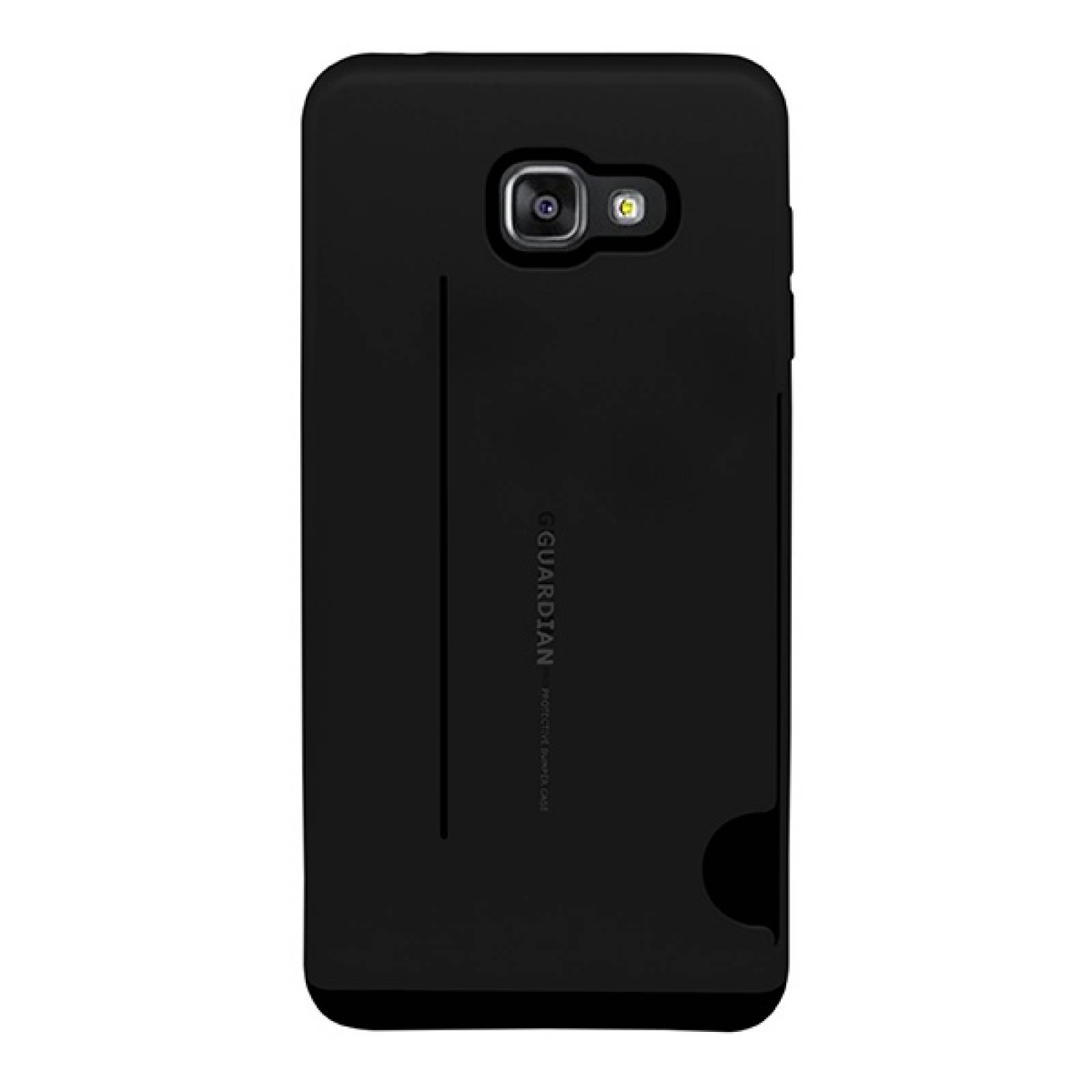 Funda tarjetero Guardian para Samsung Galaxy A7 2016 Negro