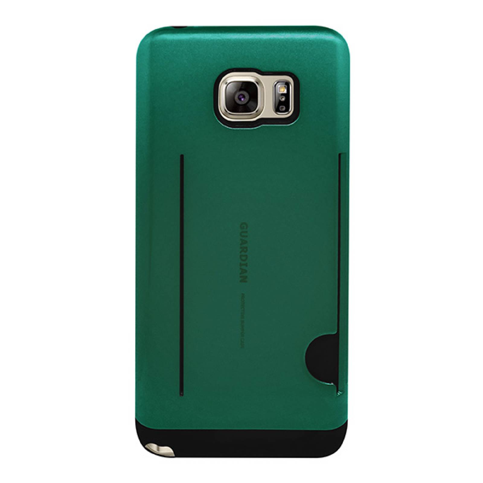 Funda tarjetero Guardian para Samsung Galaxy Note 5 Verde esmeralda