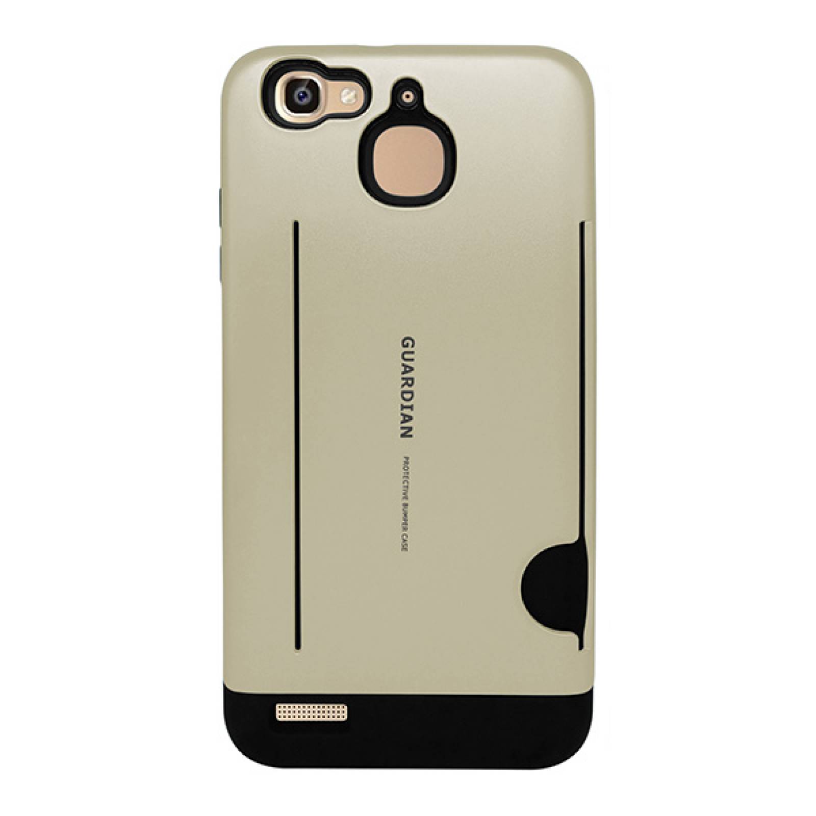 Funda tarjetero Guardian para Huawei Gr3 Dorado