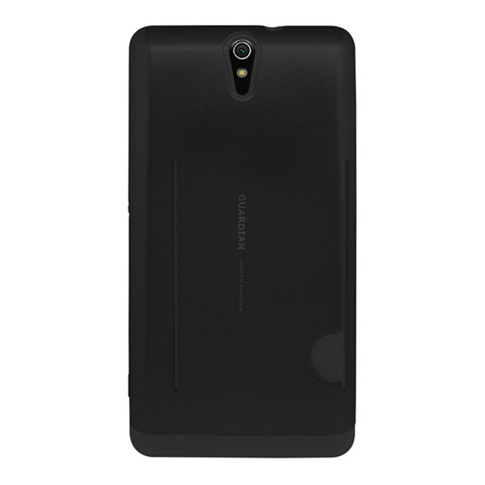 Funda tarjetero Guardian para Sony Xperia C5 ultra Negro