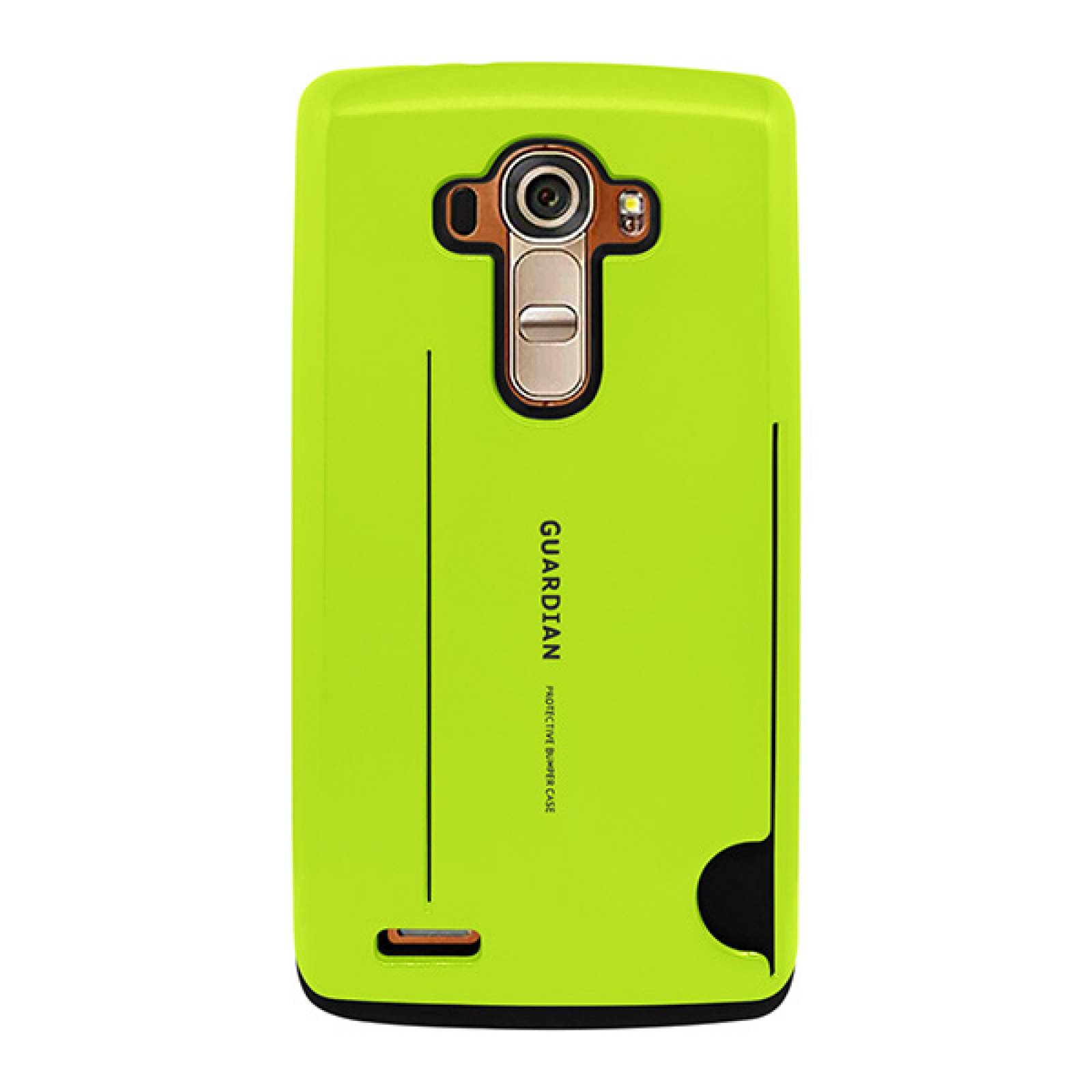 Funda tarjetero Guardian para Motorola Moto G4 plus - G4 Verde limon
