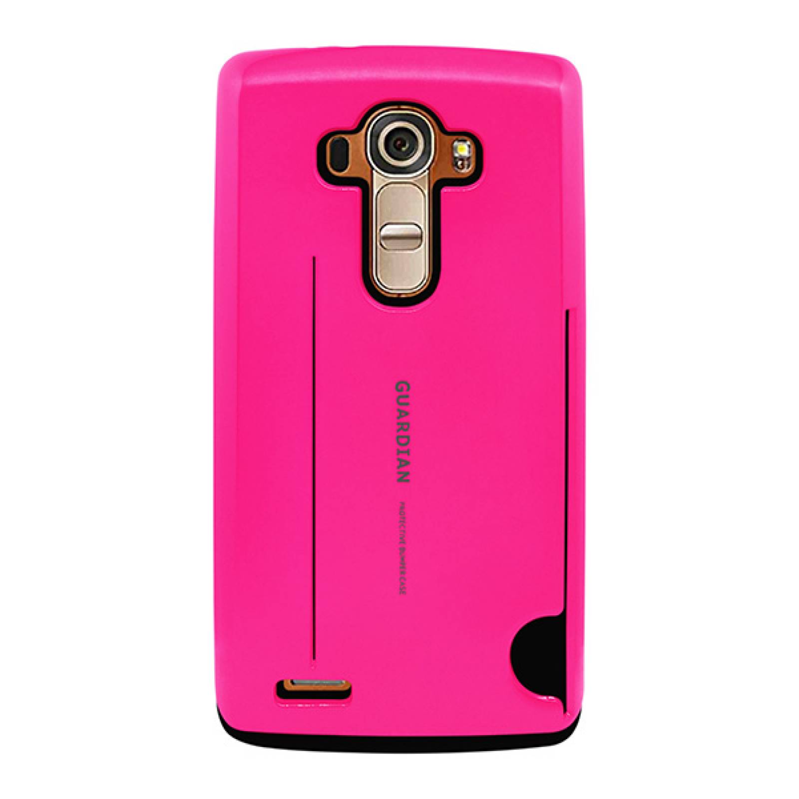 Funda tarjetero Guardian para Motorola Moto G4 plus - G4 Fucsia