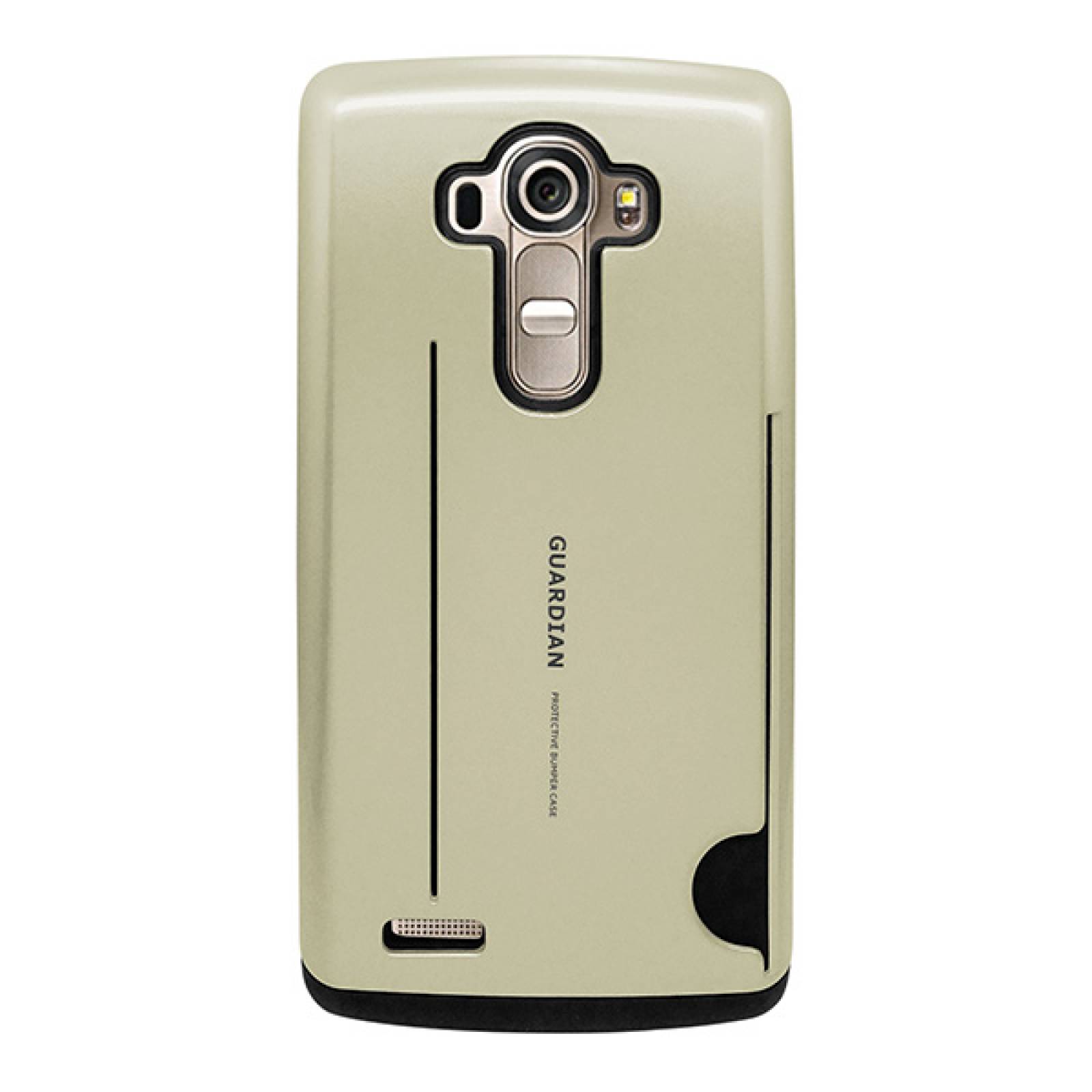 Funda tarjetero Guardian para Motorola Moto G4 plus - G4 Dorado