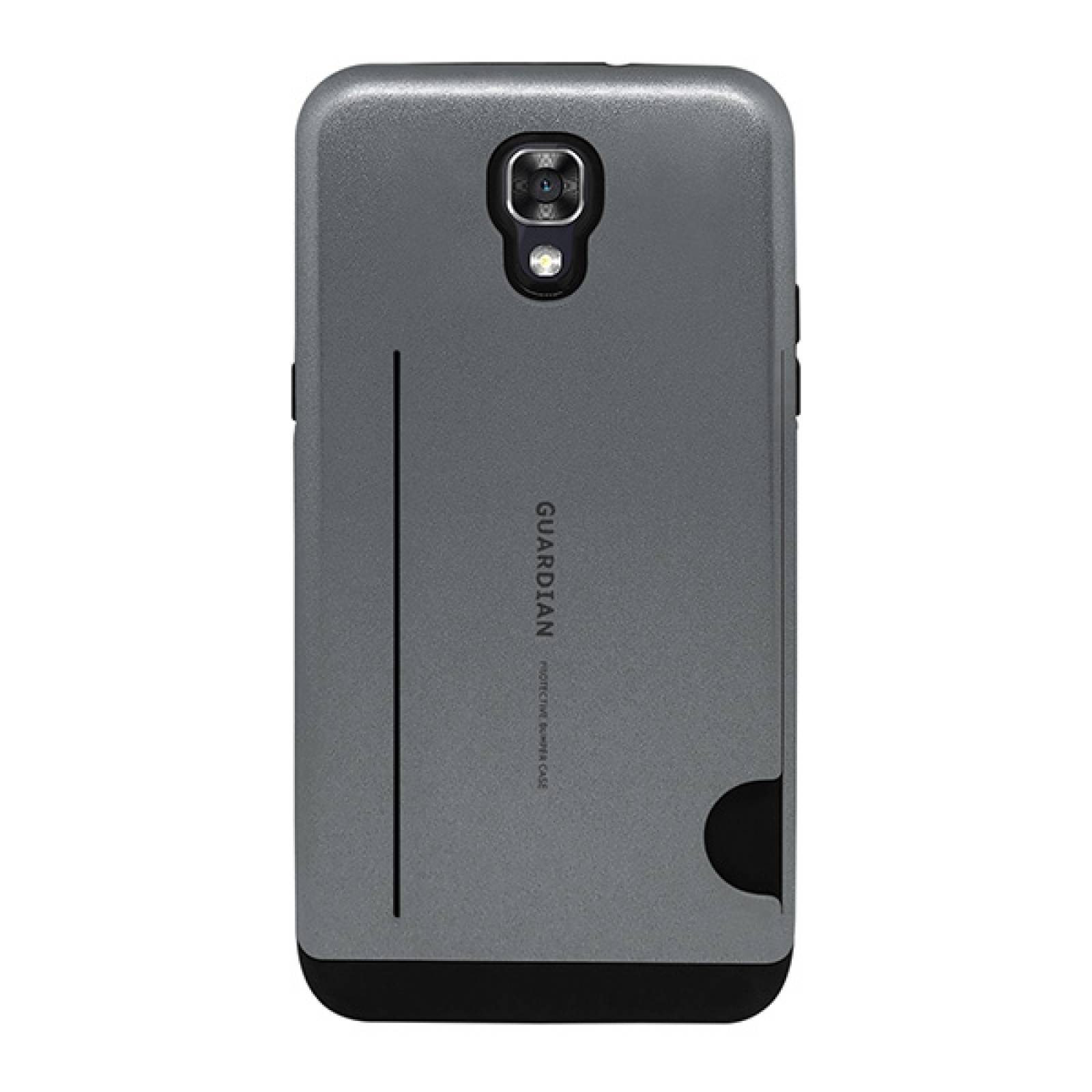 Funda tarjetero Guardian para Lg X screen Gris