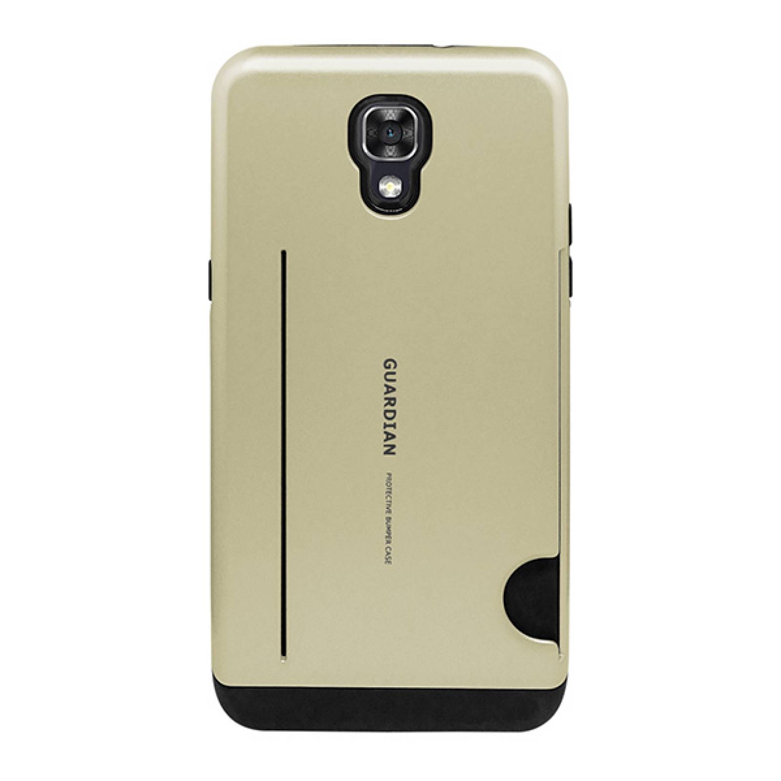 Funda tarjetero Guardian para Lg X screen Dorado