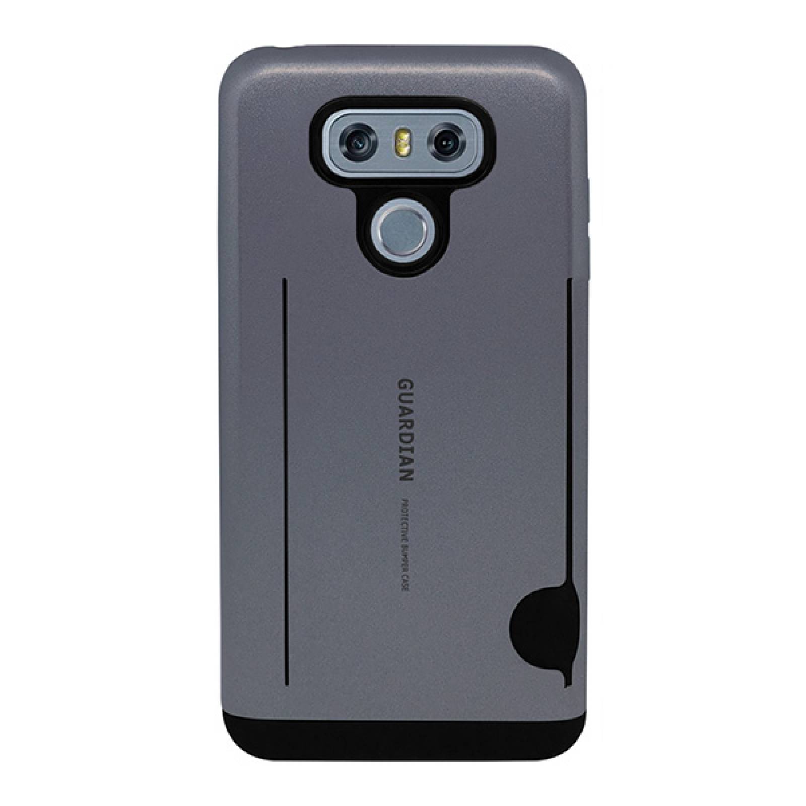 Funda tarjetero Guardian para Lg G6 Gris
