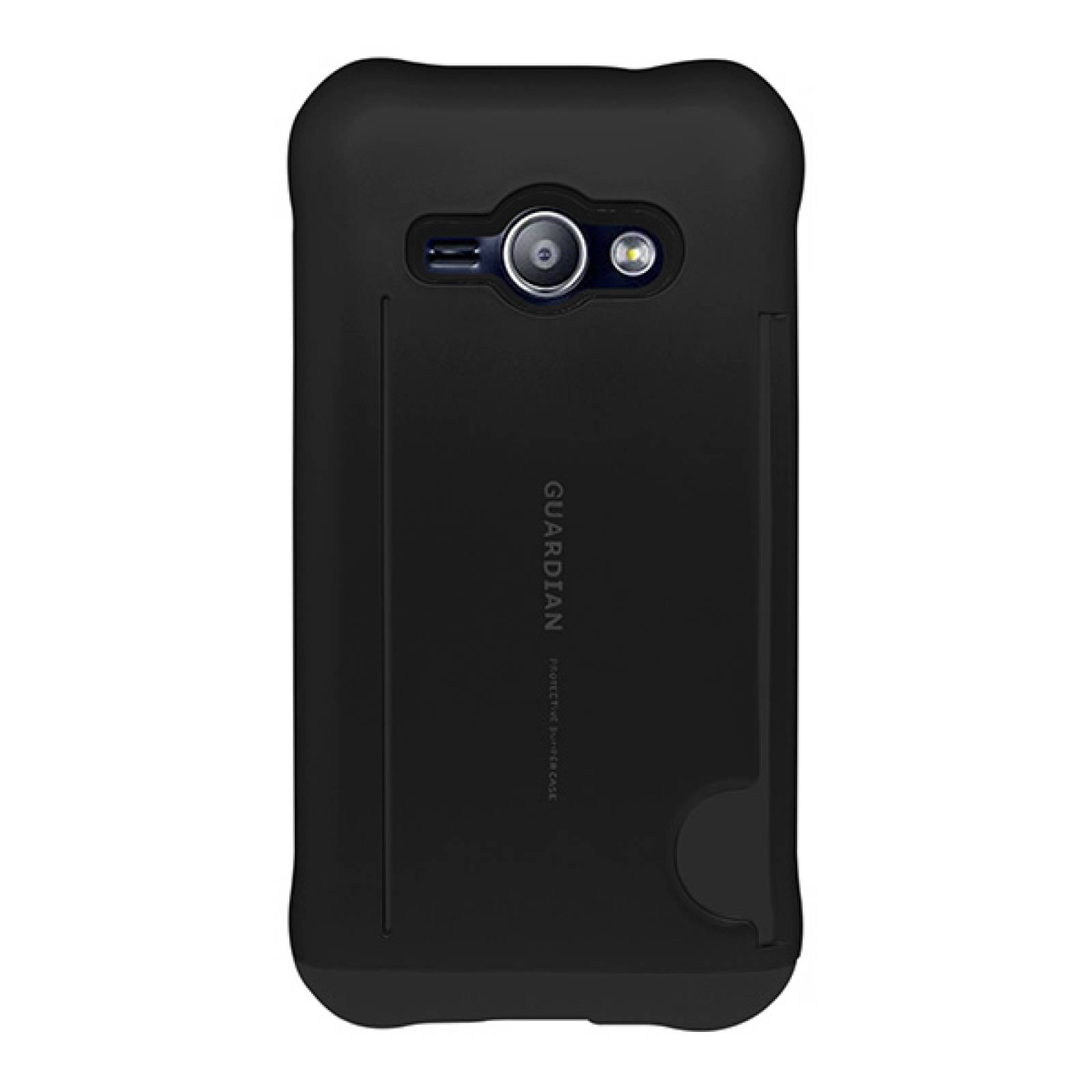 Funda tarjetero Guardian para Samsung Galaxy J1 ace Negro