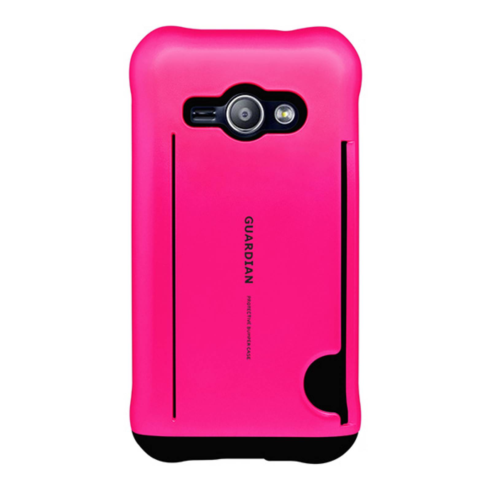 Funda tarjetero Guardian para Samsung Galaxy J1 ace Fucsia