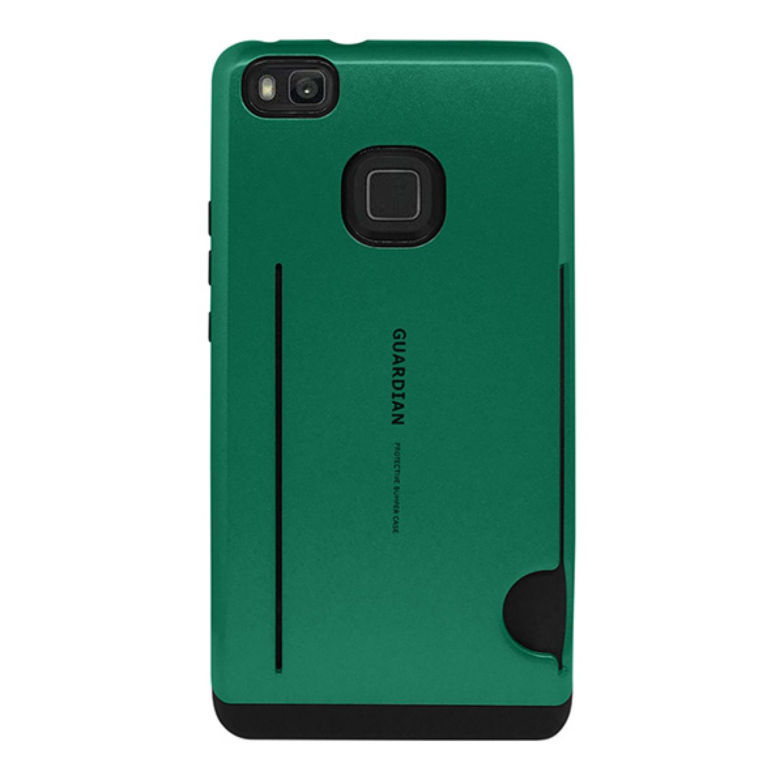 Funda tarjetero Guardian para Huawe P9 lite Verde esmeralda