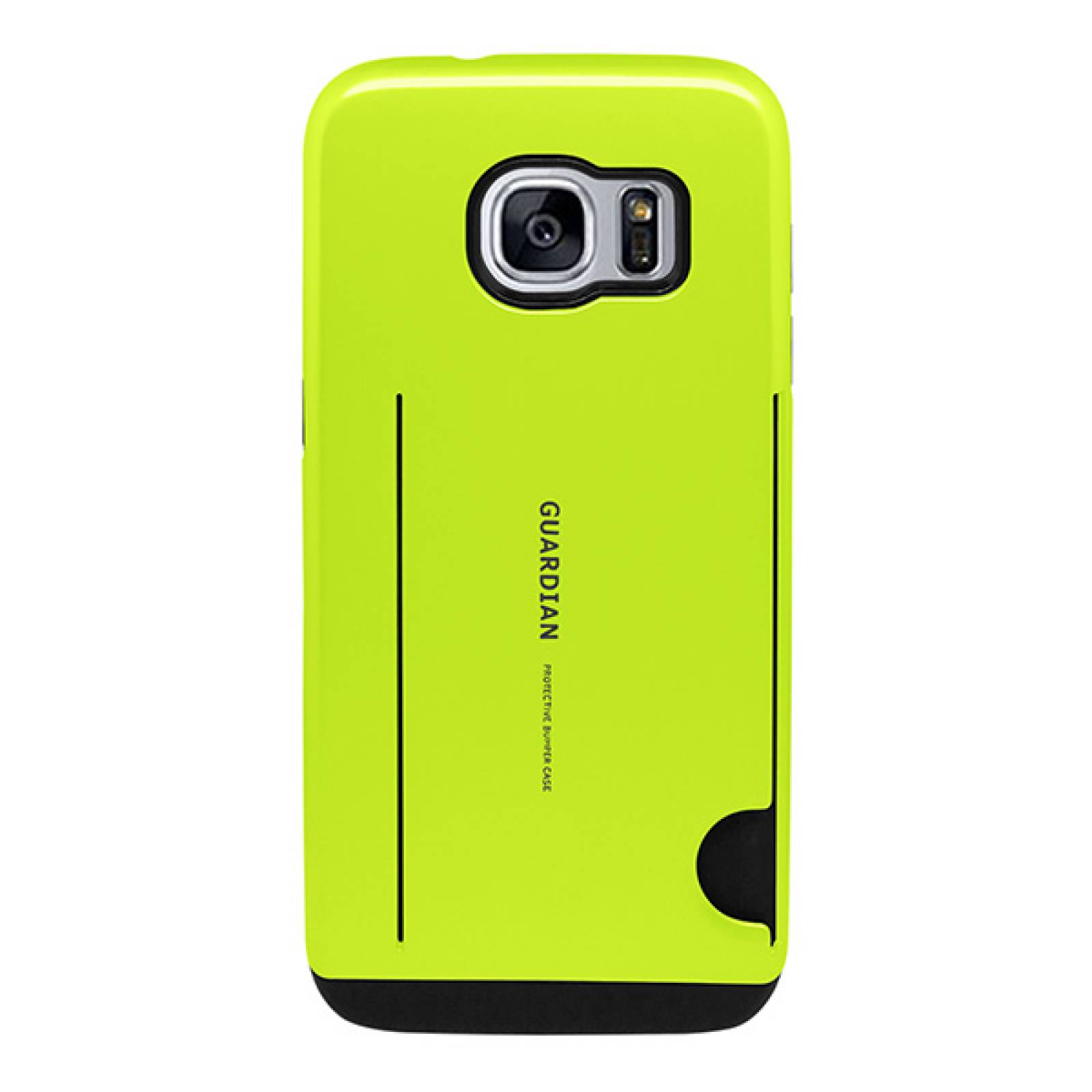 Funda tarjetero Guardian para Samsung Galaxy S7 edge Limon